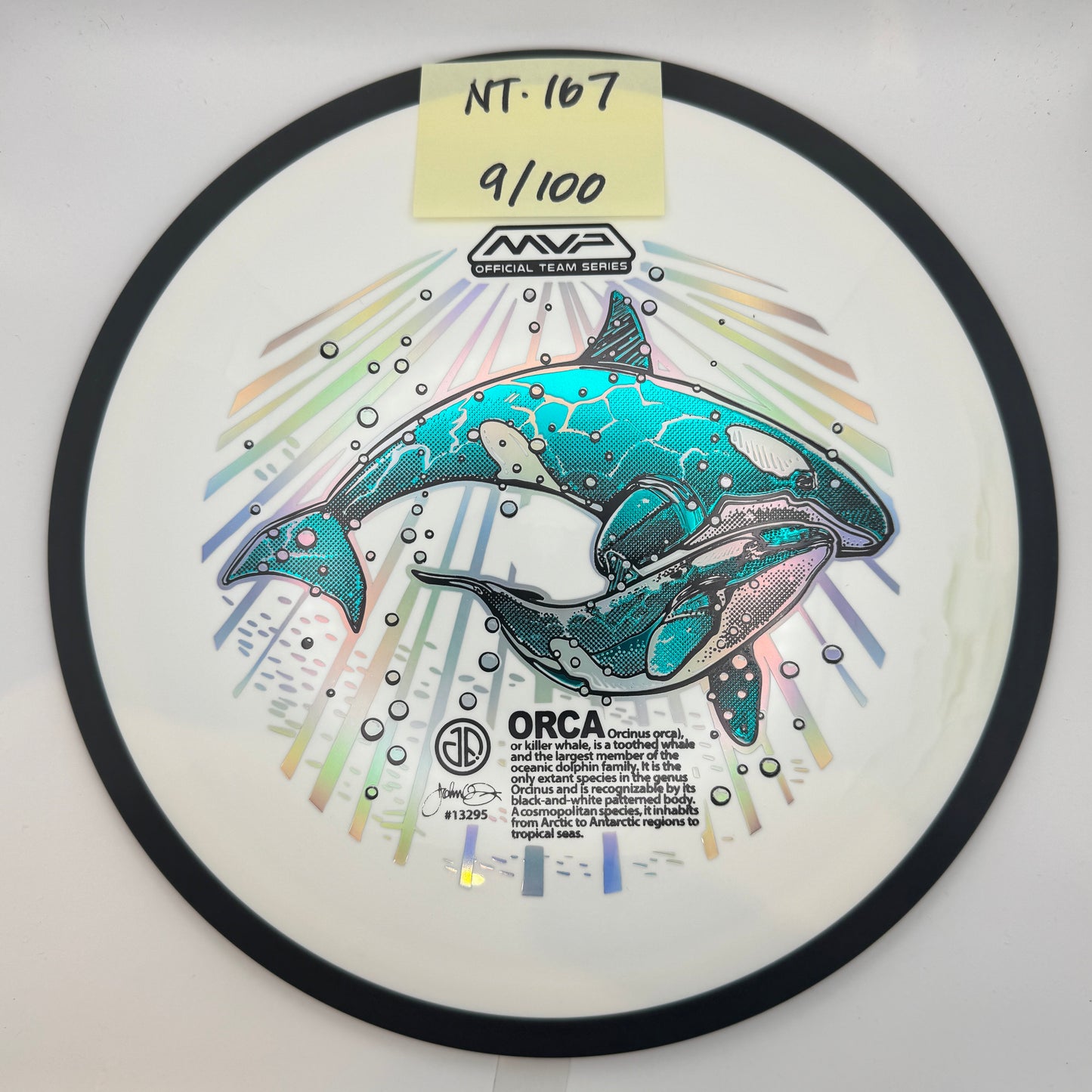 MVP Official Team Series - Teal Trail ORCA 9/100 167g
