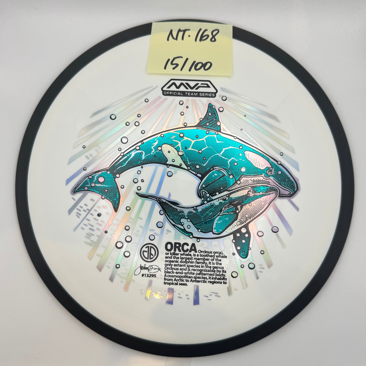 MVP Official Team Series - Teal Trail ORCA 15/100 168g