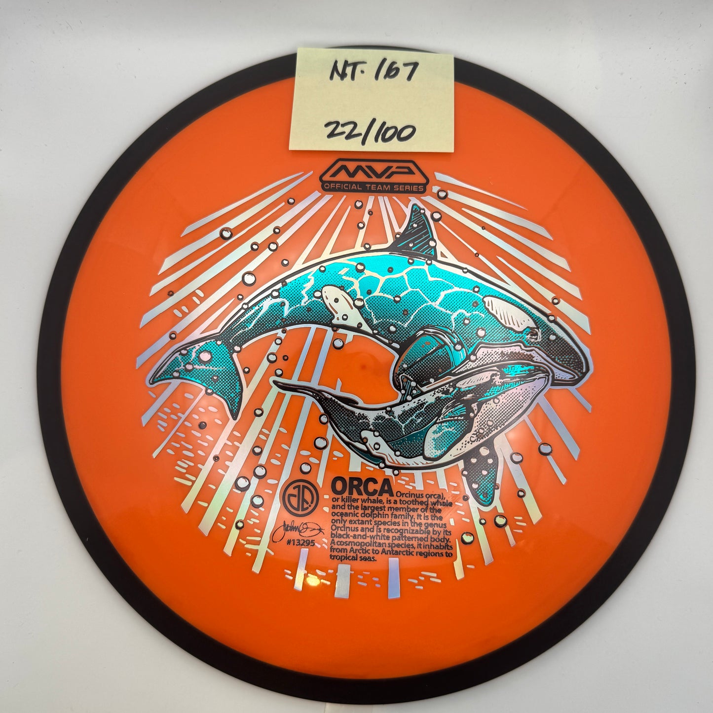 MVP Official Team Series - Teal Trail ORCA 22/100 167g