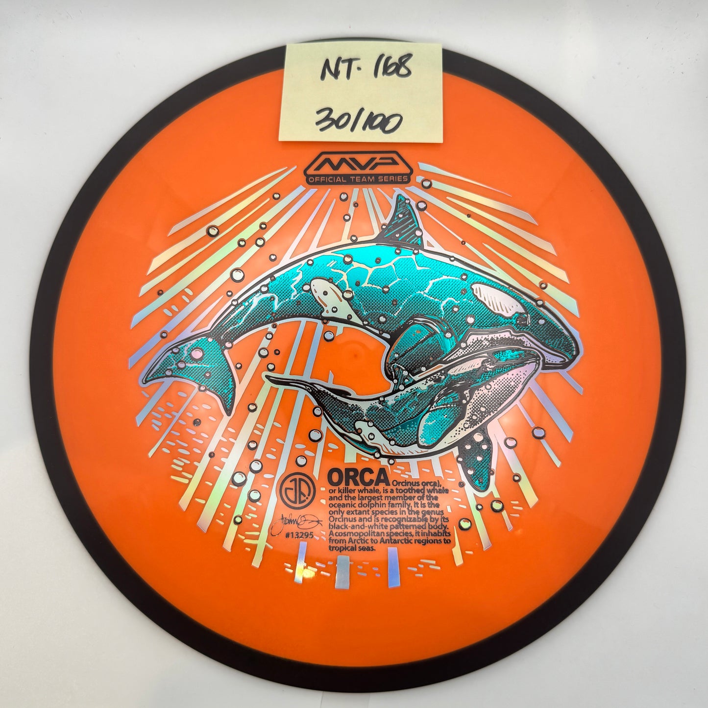 MVP Official Team Series - Teal Trail ORCA 30/100 168g