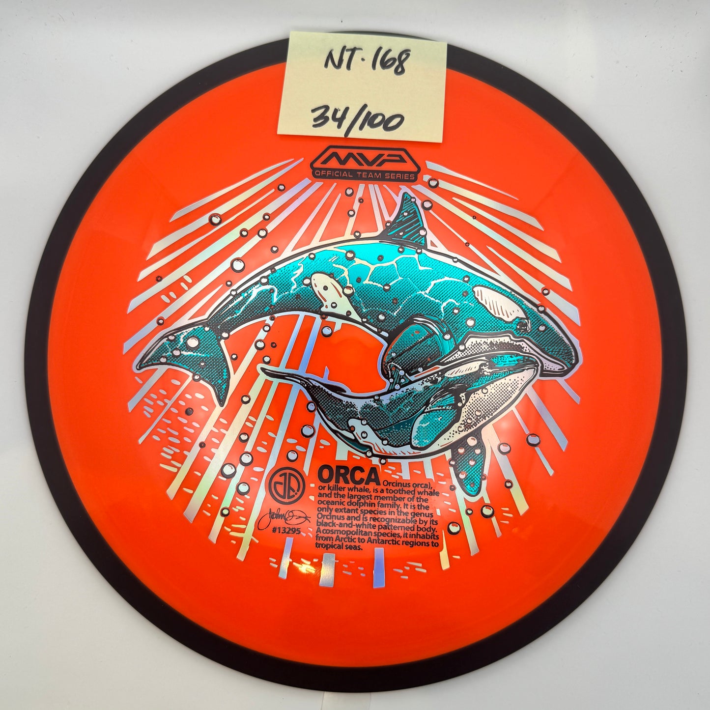MVP Official Team Series - Teal Trail ORCA 34/100 168g