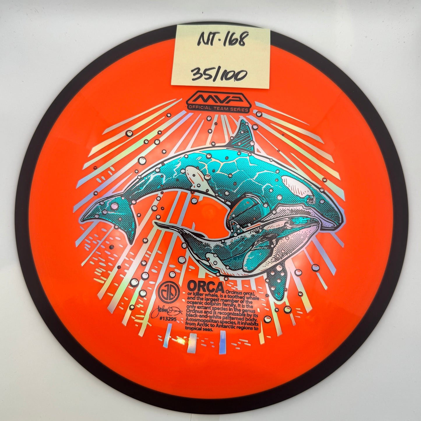 MVP Official Team Series - Teal Trail ORCA 35/100 168g