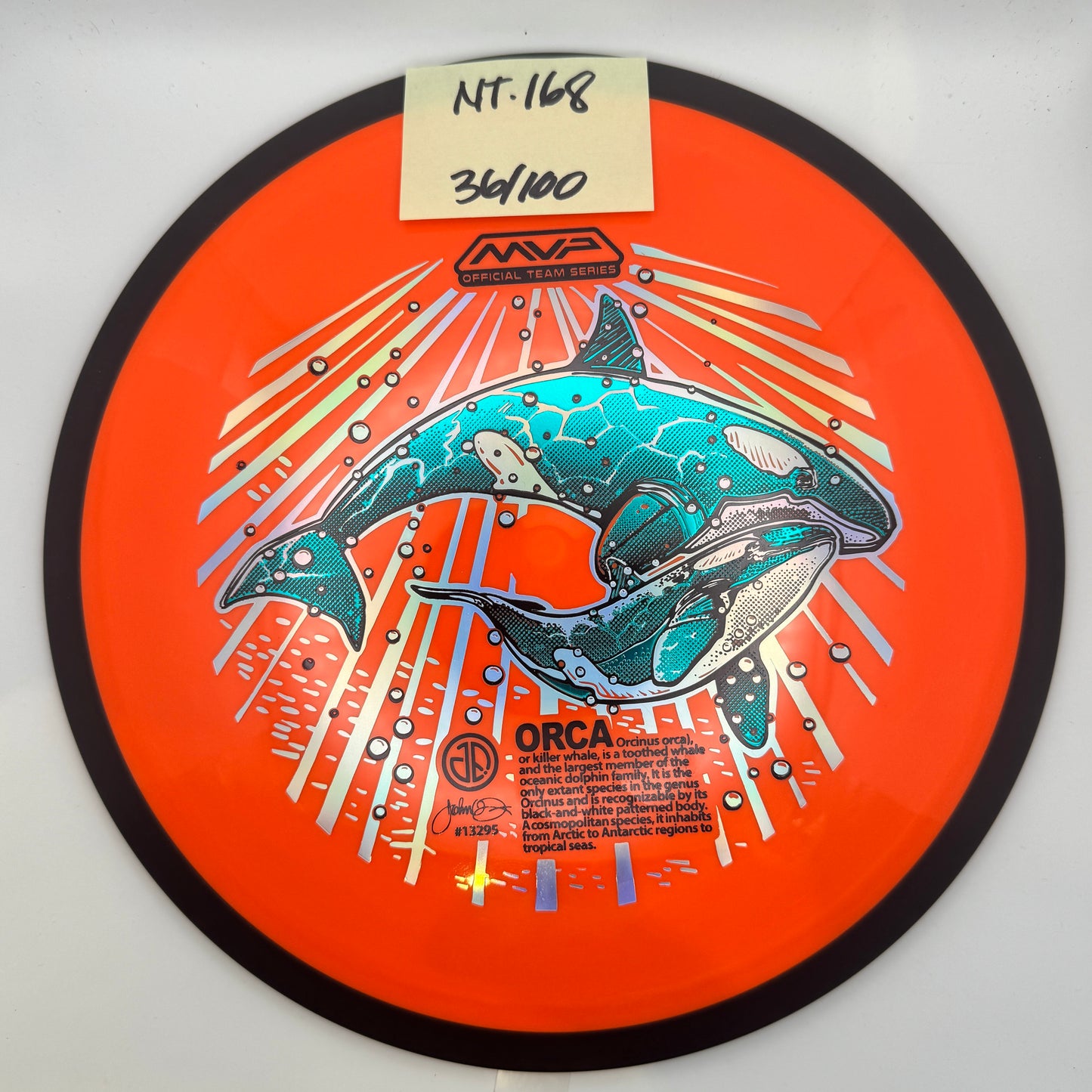 MVP Official Team Series - Teal Trail ORCA 36/100 168g