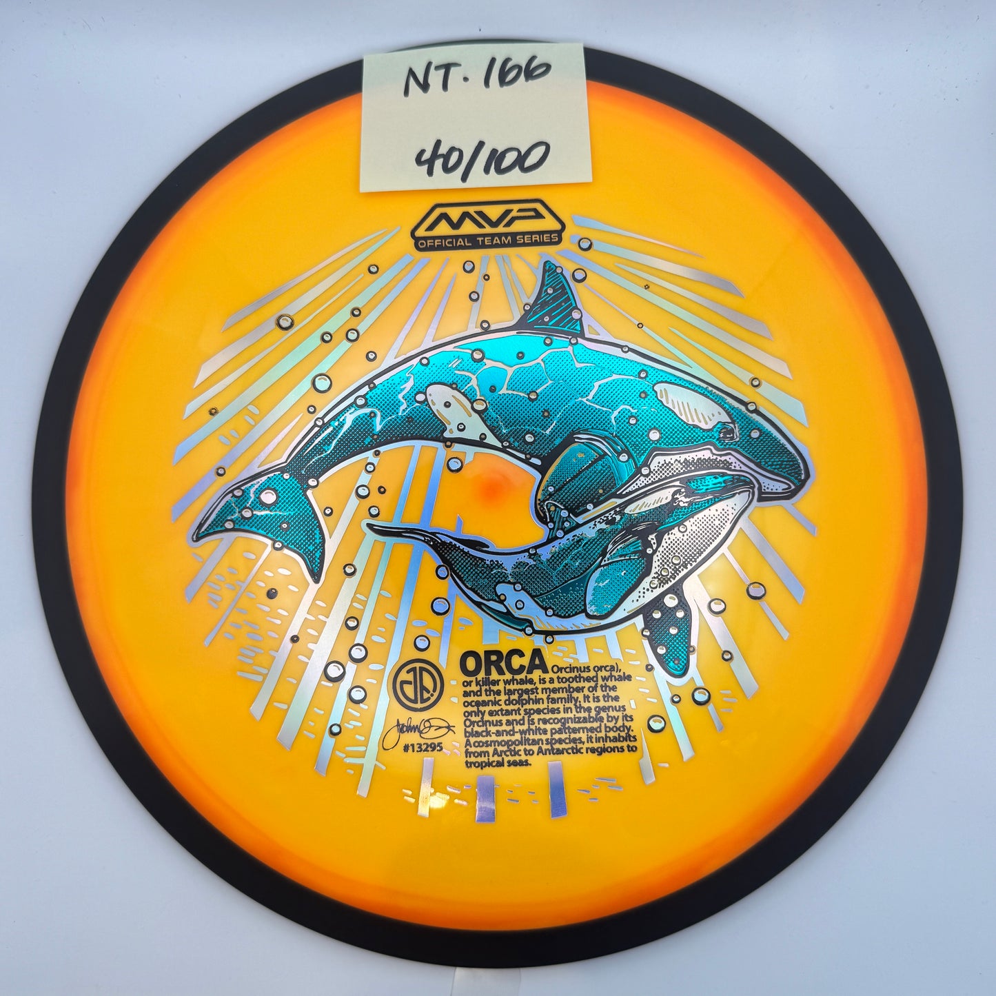 MVP Official Team Series - Teal Trail ORCA 40/100 166g