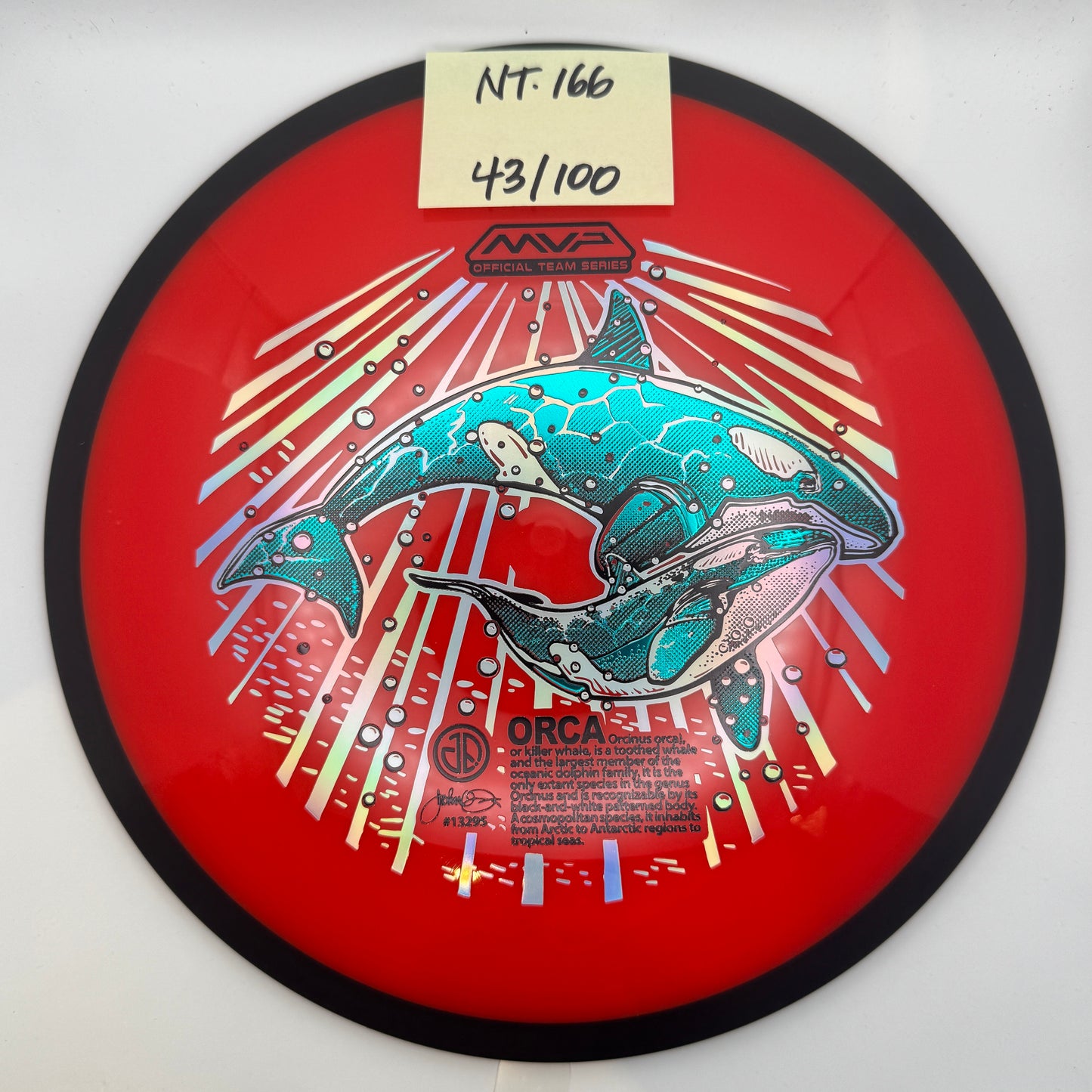 MVP Official Team Series - Teal Trail ORCA 43/100 166g