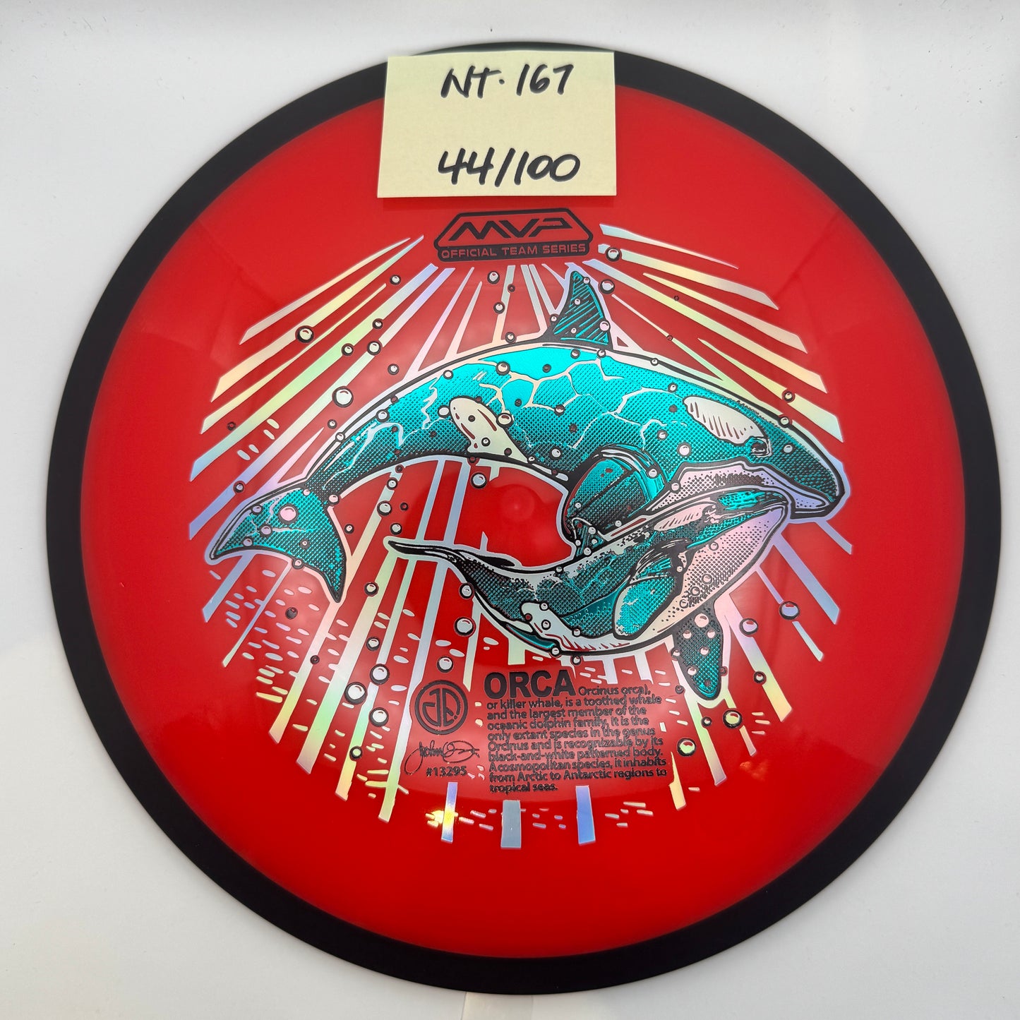 MVP Official Team Series - Teal Trail ORCA 44/100 167g