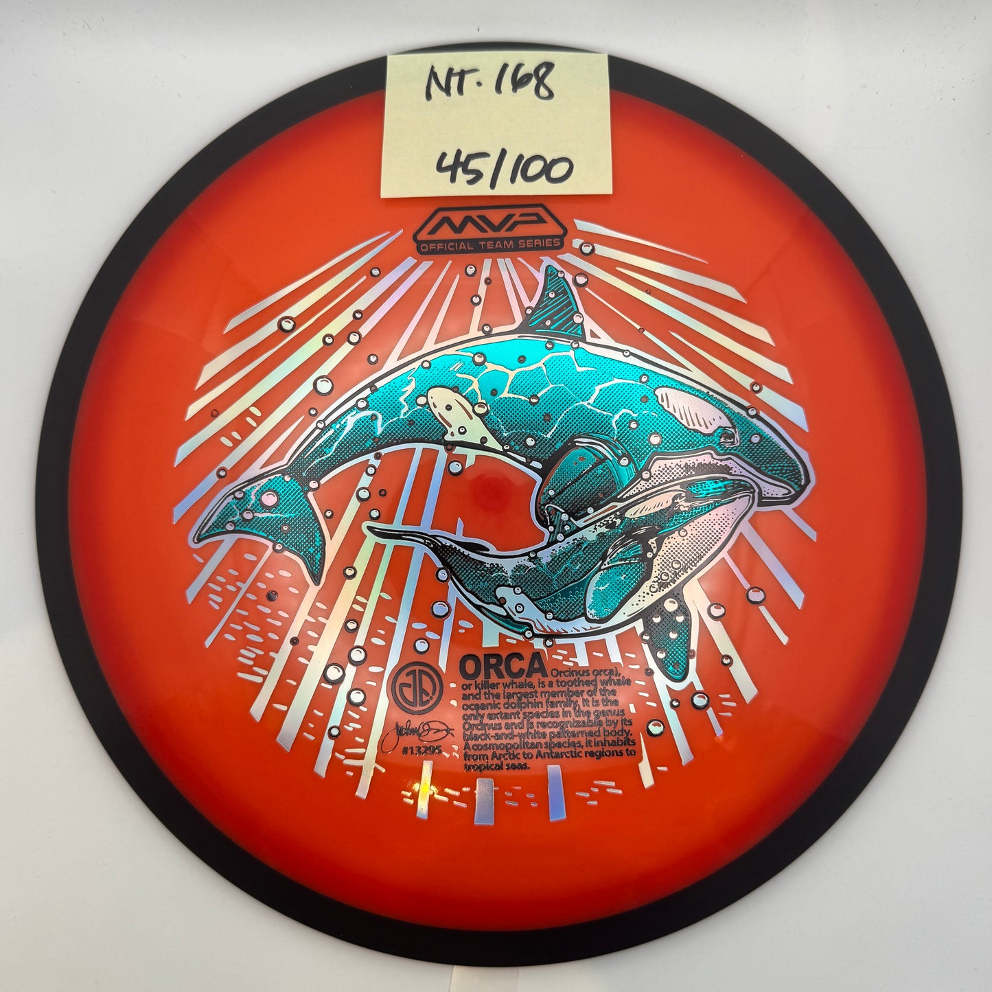 MVP Official Team Series - Teal Trail ORCA 45/100 168g