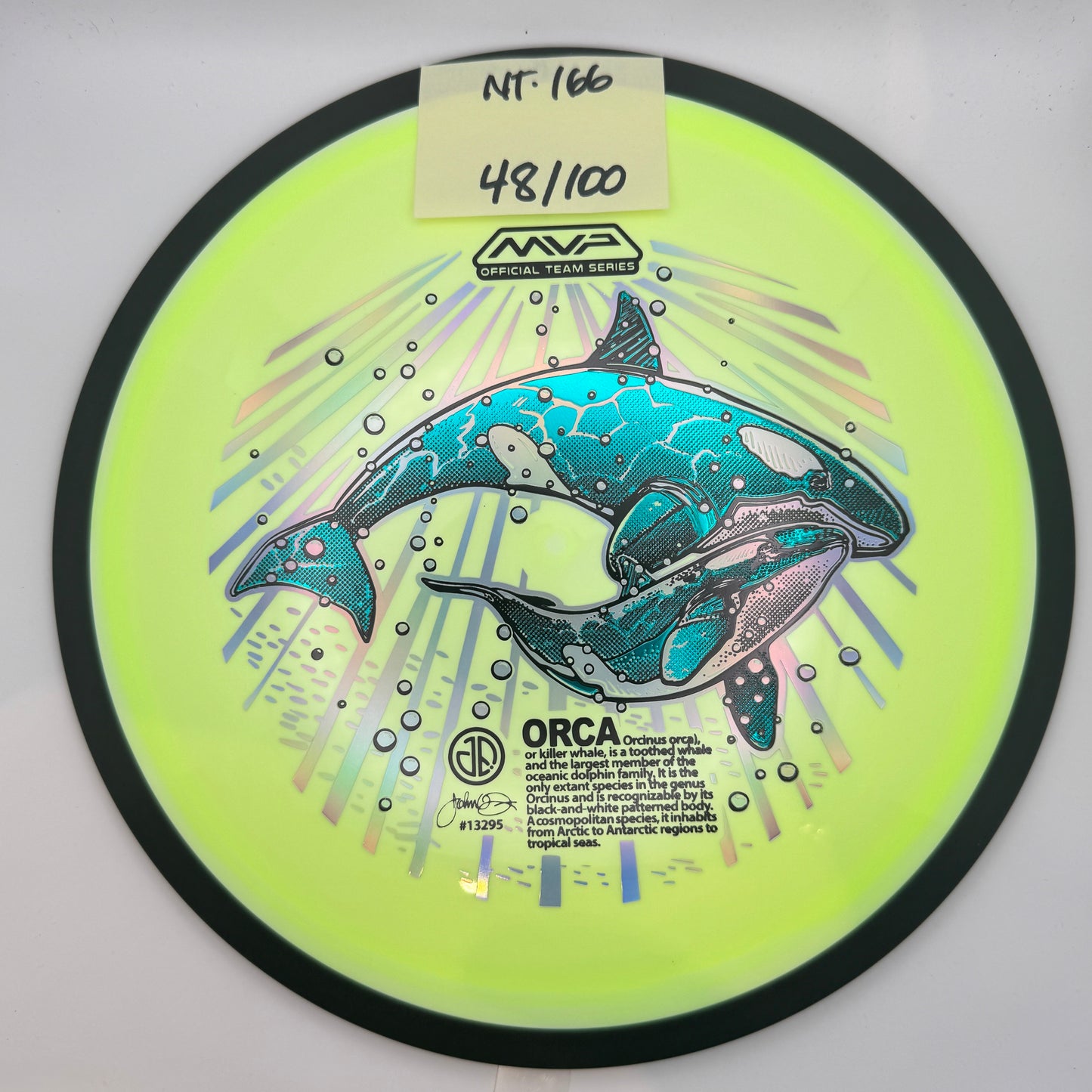 MVP Official Team Series - Teal Trail ORCA 48/100 166g