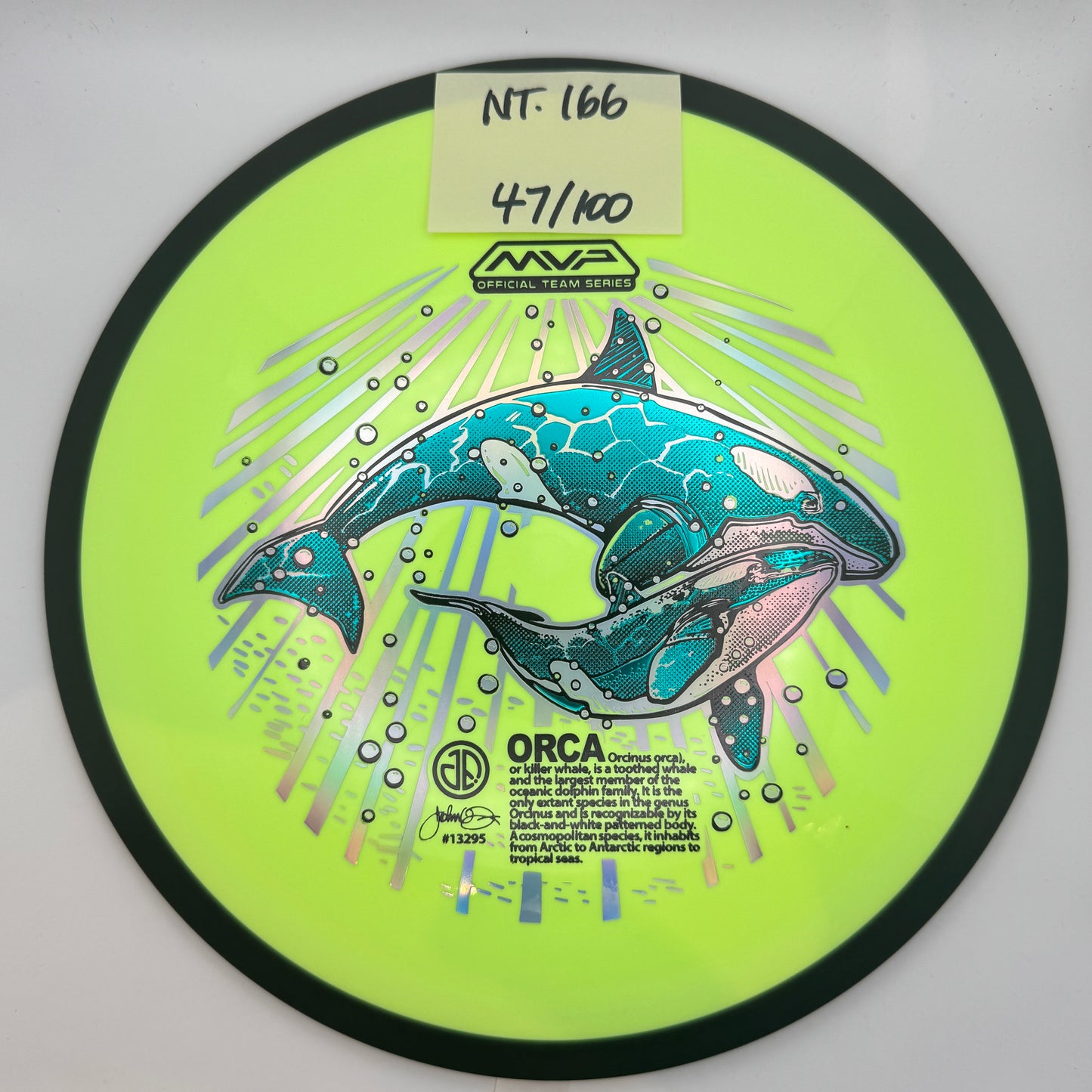 MVP Official Team Series - Teal Trail ORCA 47/100 166g