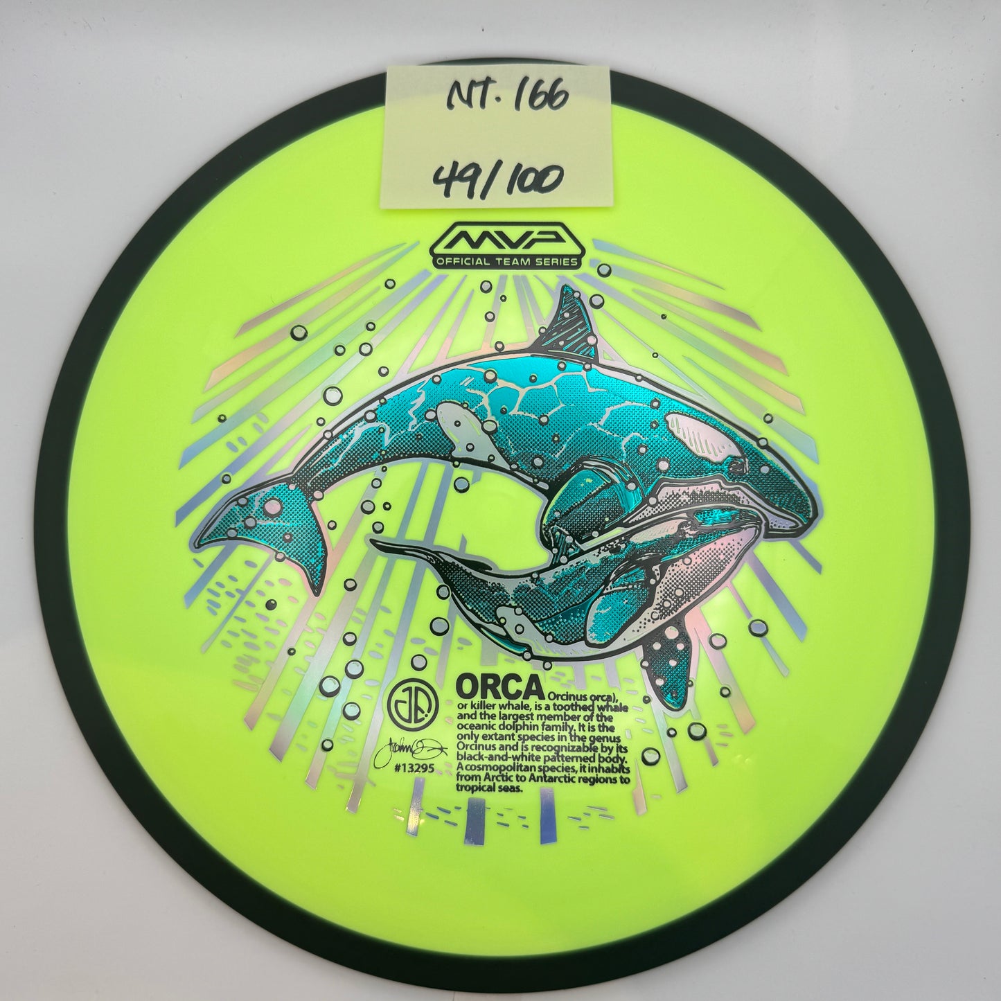 MVP Official Team Series - Teal Trail ORCA 49/100 166g