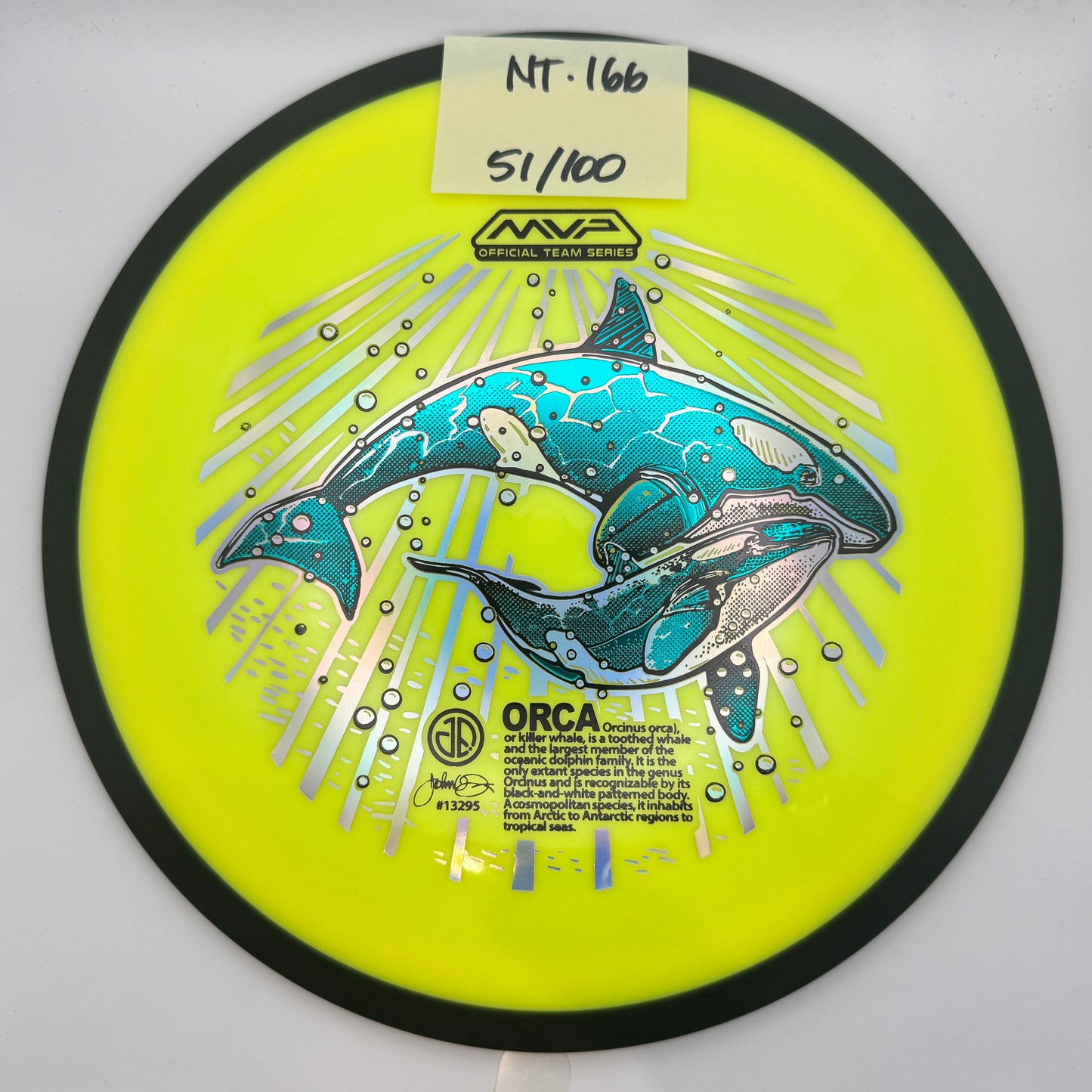 MVP Official Team Series - Teal Trail ORCA 51/100 166g