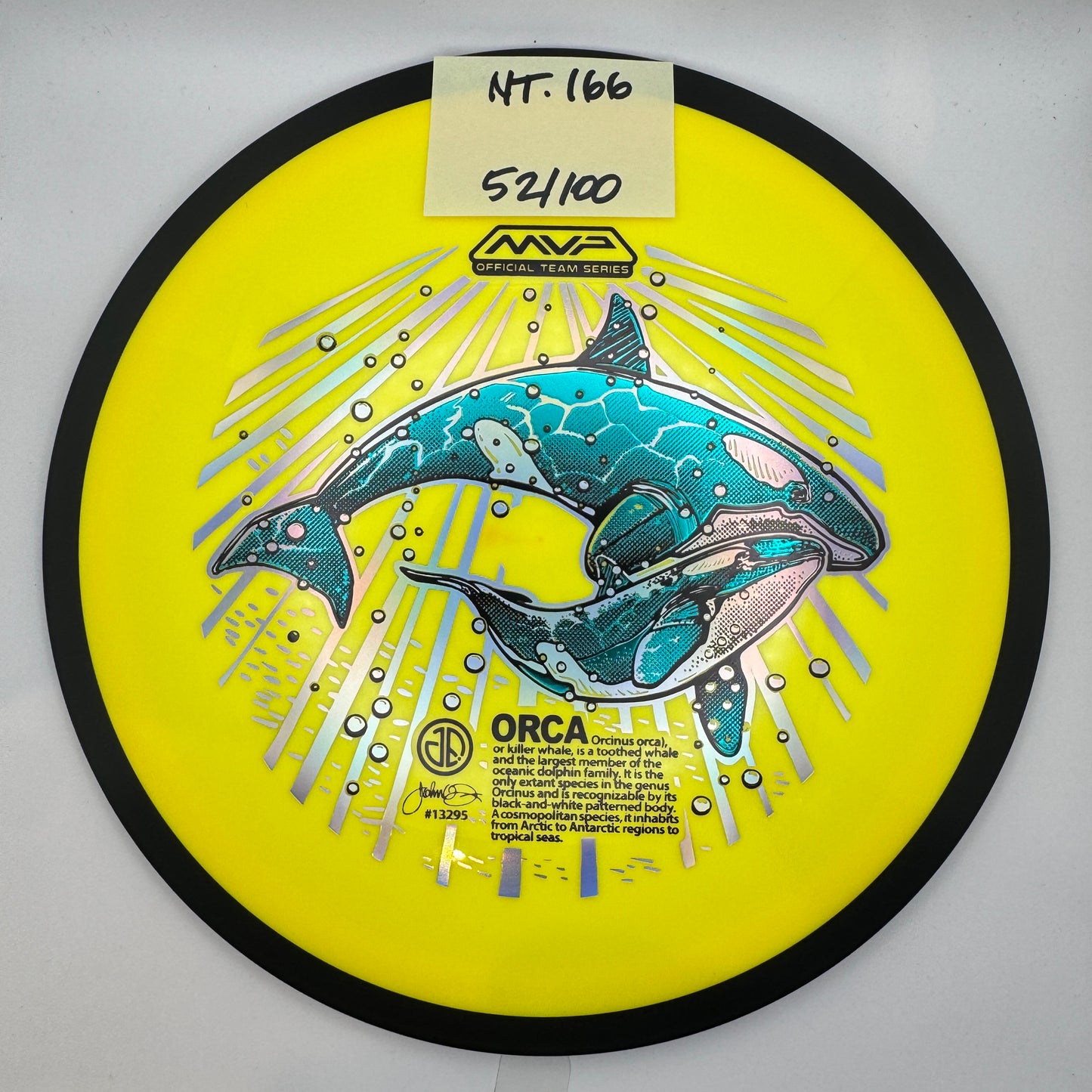 MVP Official Team Series - Teal Trail ORCA 52/100 166g