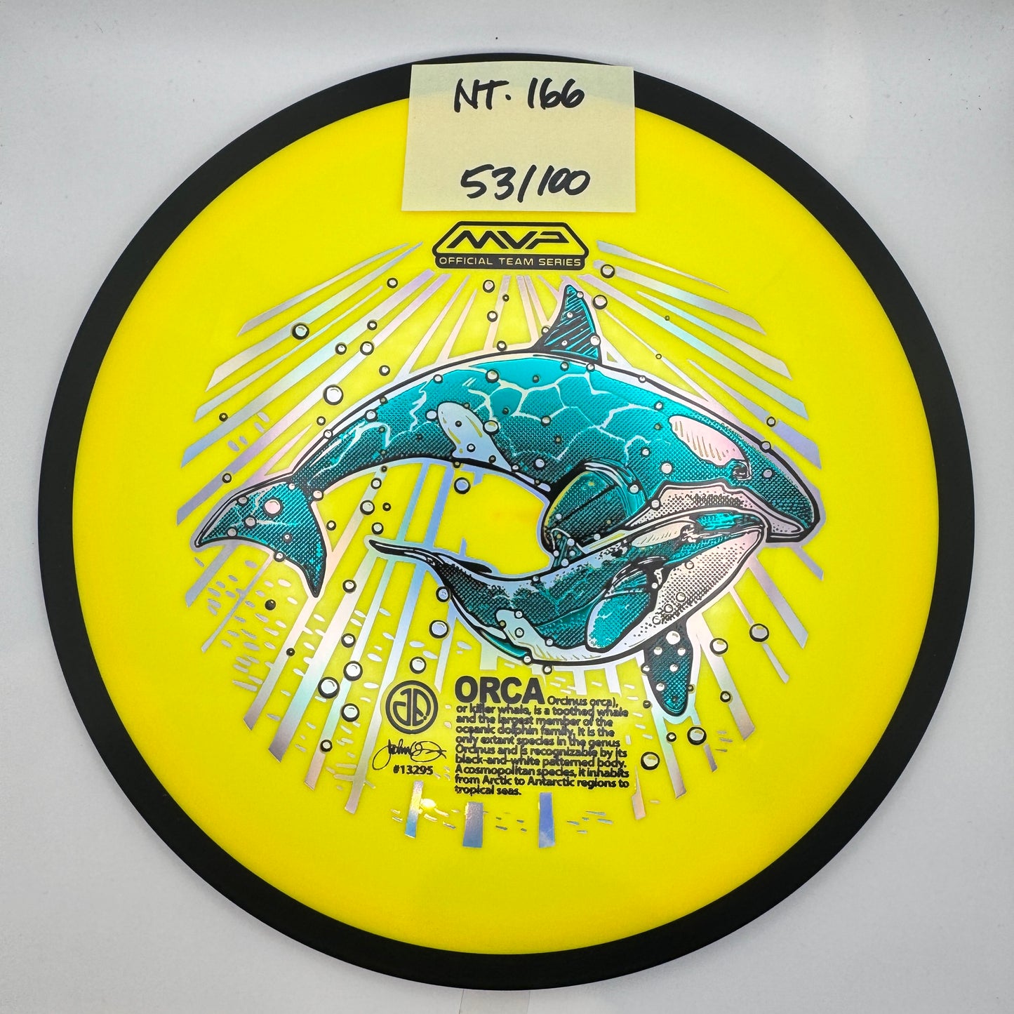 MVP Official Team Series - Teal Trail ORCA 53/100 166g