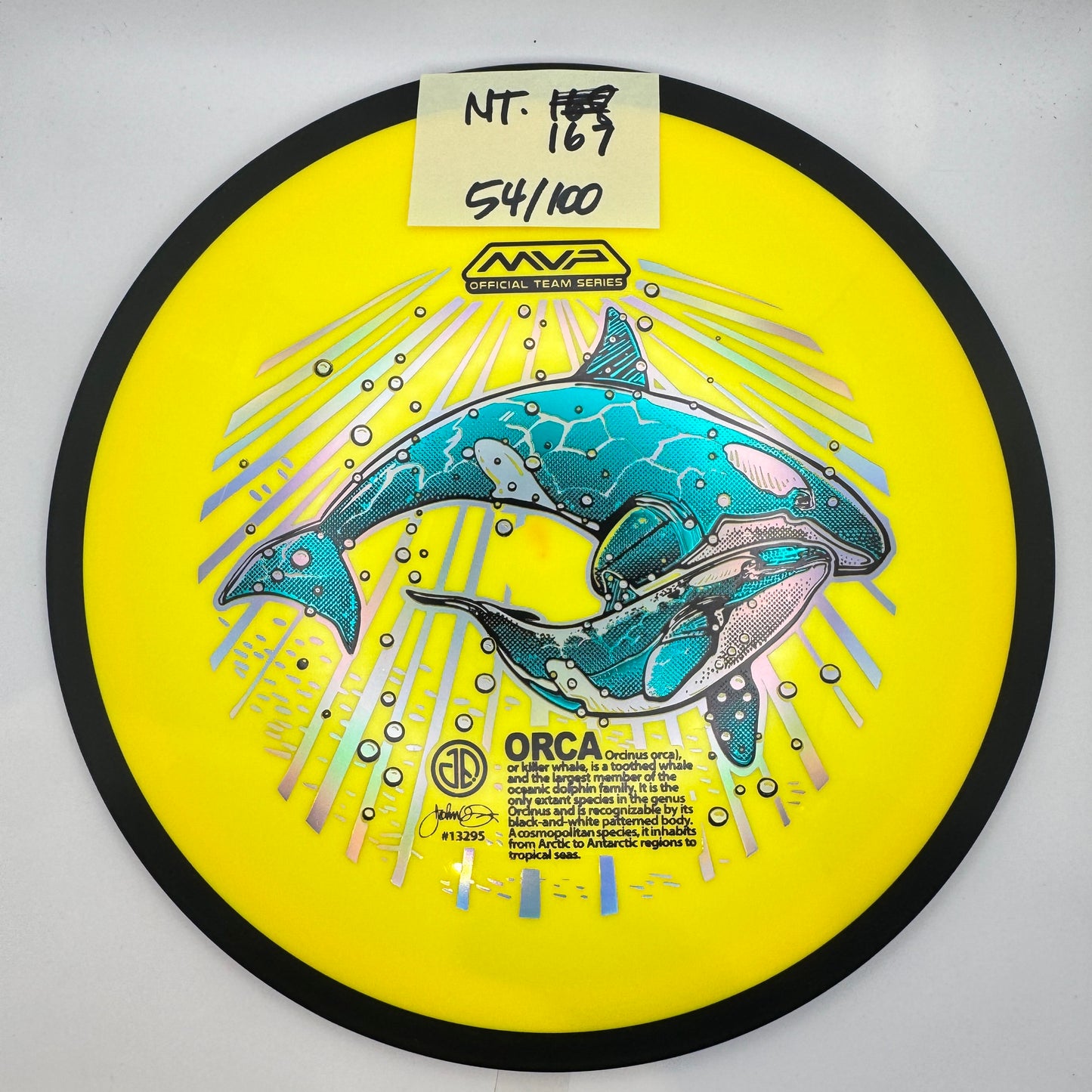 MVP Official Team Series - Teal Trail ORCA 54/100 167g