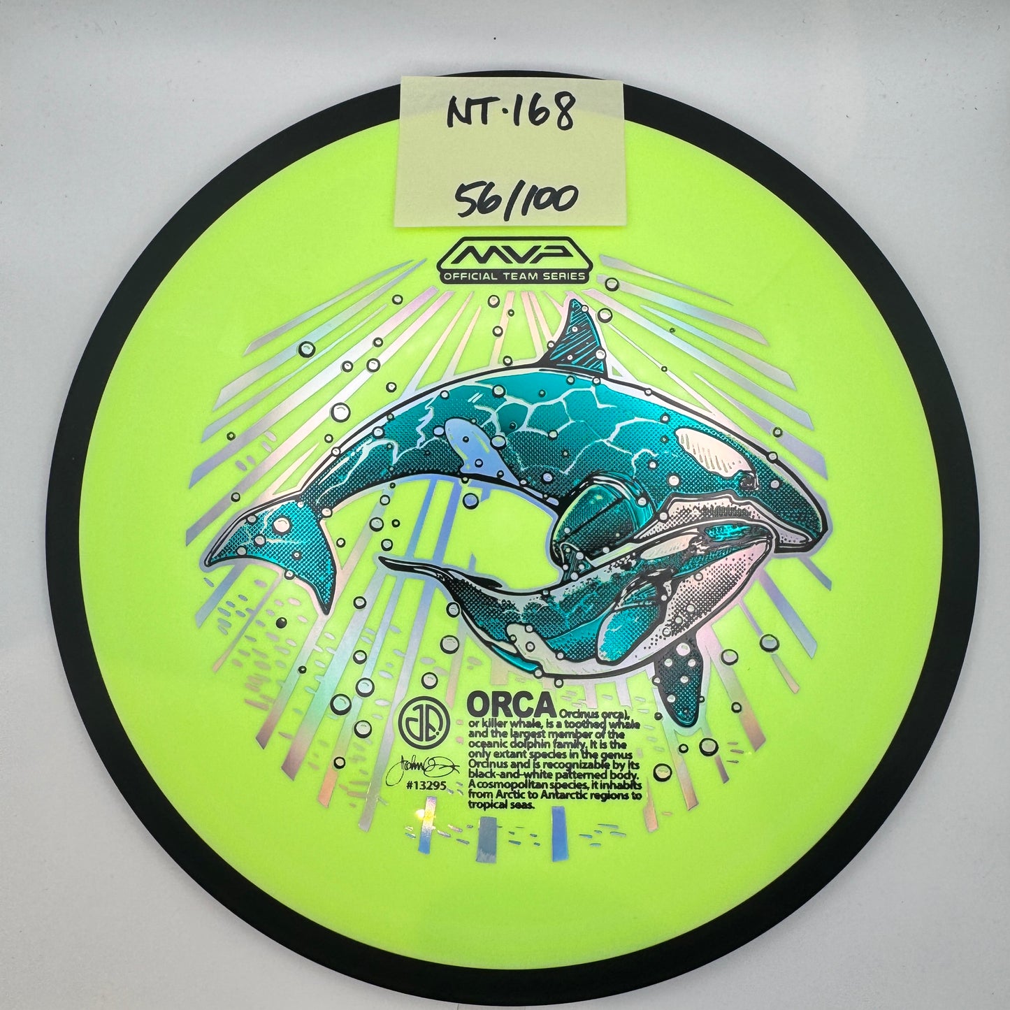 MVP Official Team Series - Teal Trail ORCA 56/100 168g