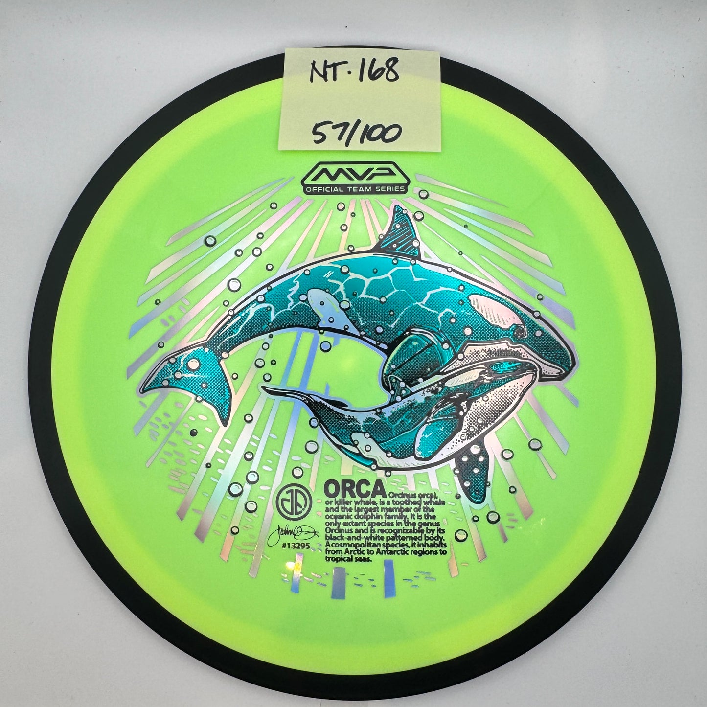 MVP Official Team Series - Teal Trail ORCA 57/100 168g