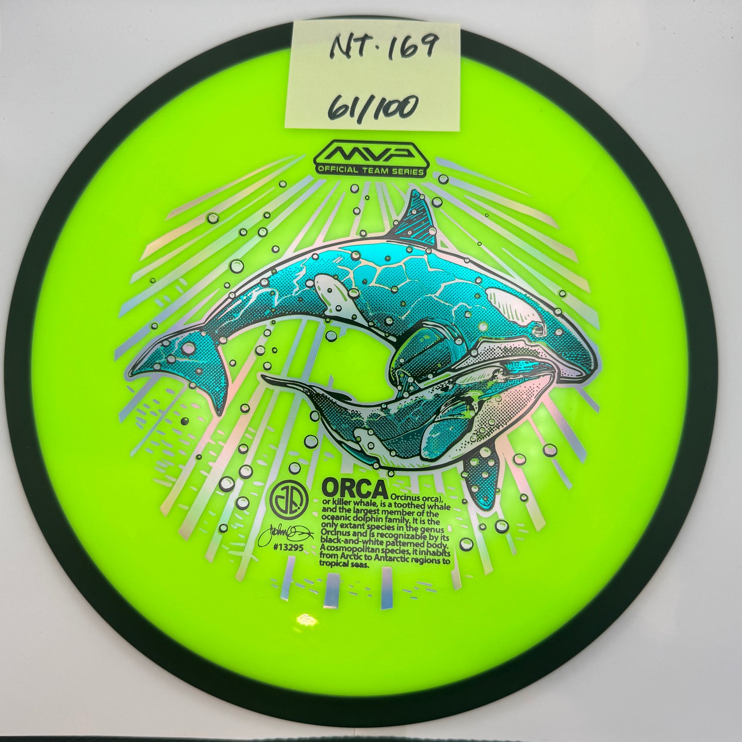 MVP Official Team Series - Teal Trail ORCA 61/100 169g