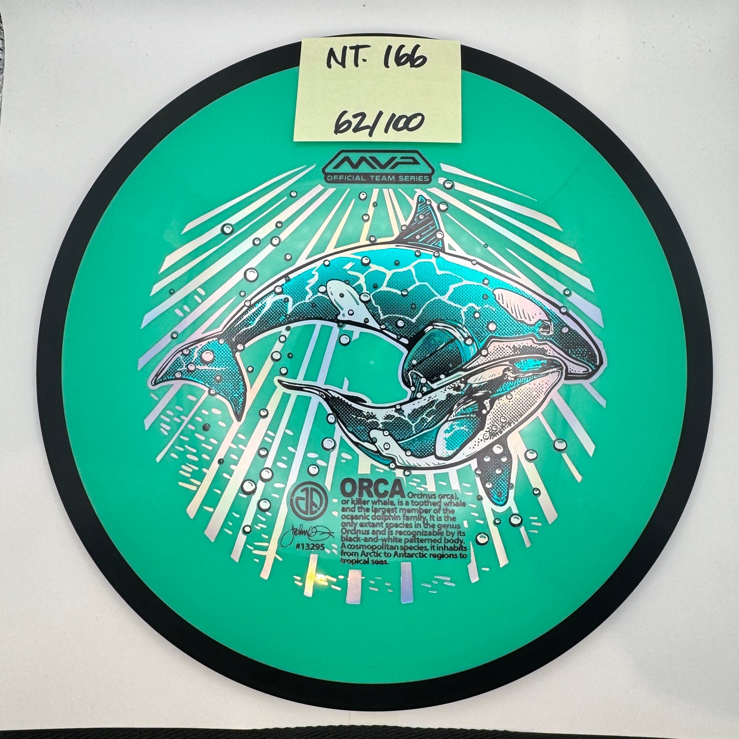 MVP Official Team Series - Teal Trail ORCA 62/100 166g