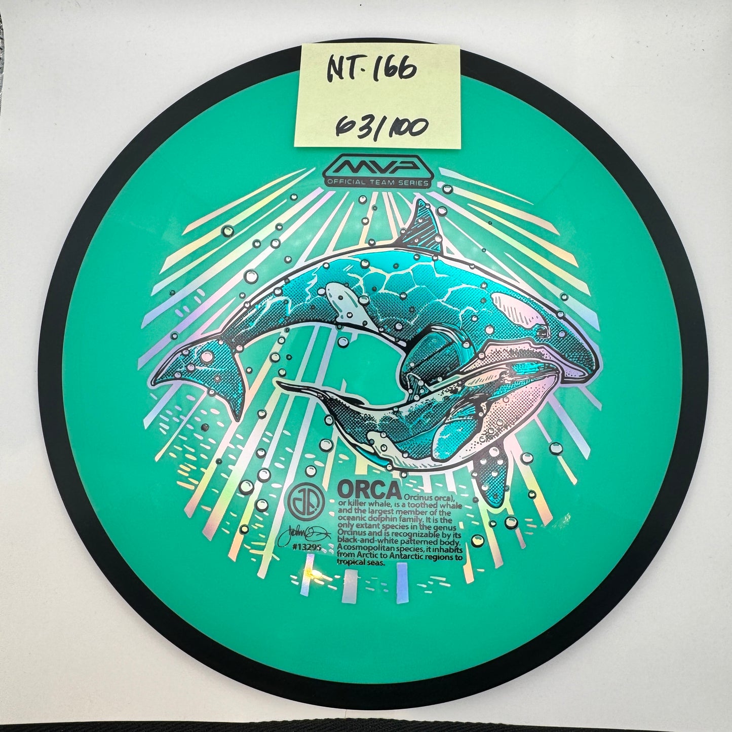 MVP Official Team Series - Teal Trail ORCA 63/100 166g