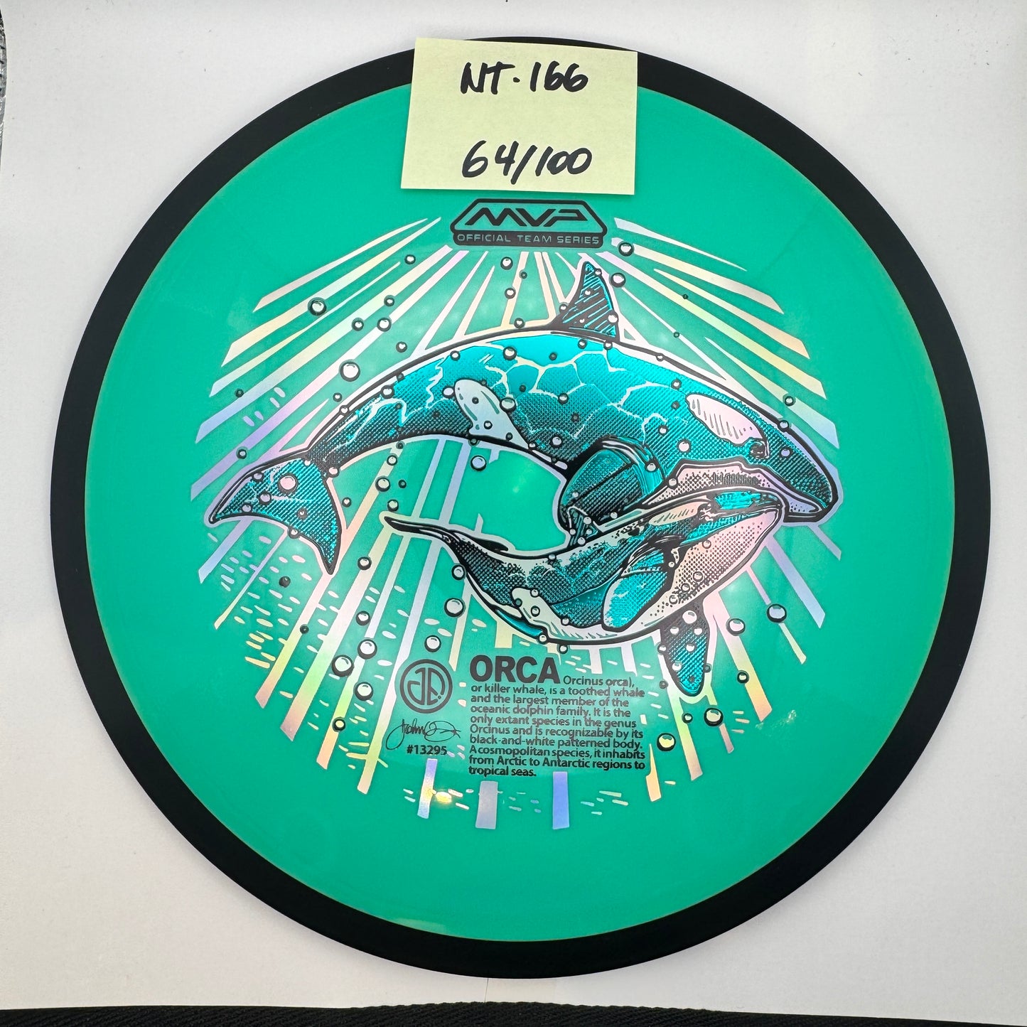 MVP Official Team Series - Teal Trail ORCA 64/100 166g