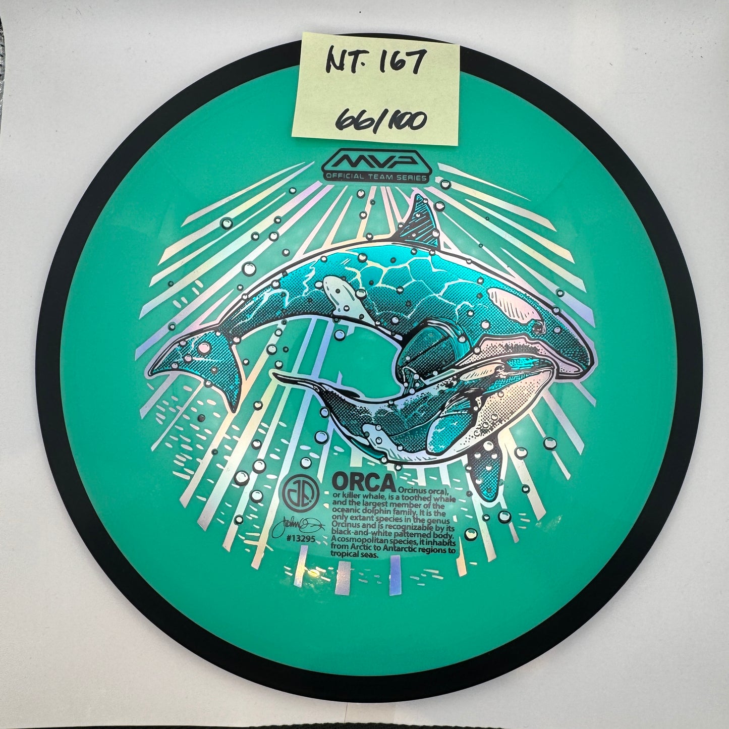 MVP Official Team Series - Teal Trail ORCA 66/100 167g