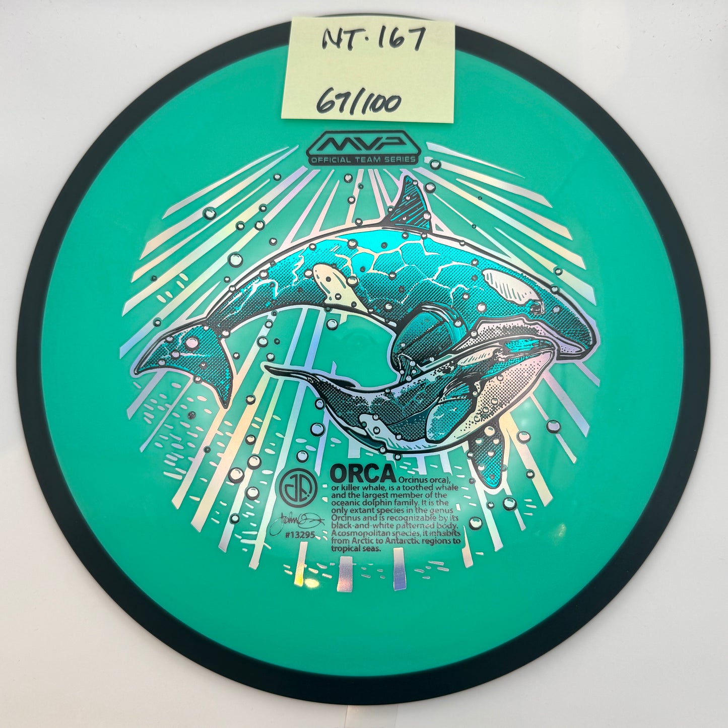MVP Official Team Series - Teal Trail ORCA 67/100 167g