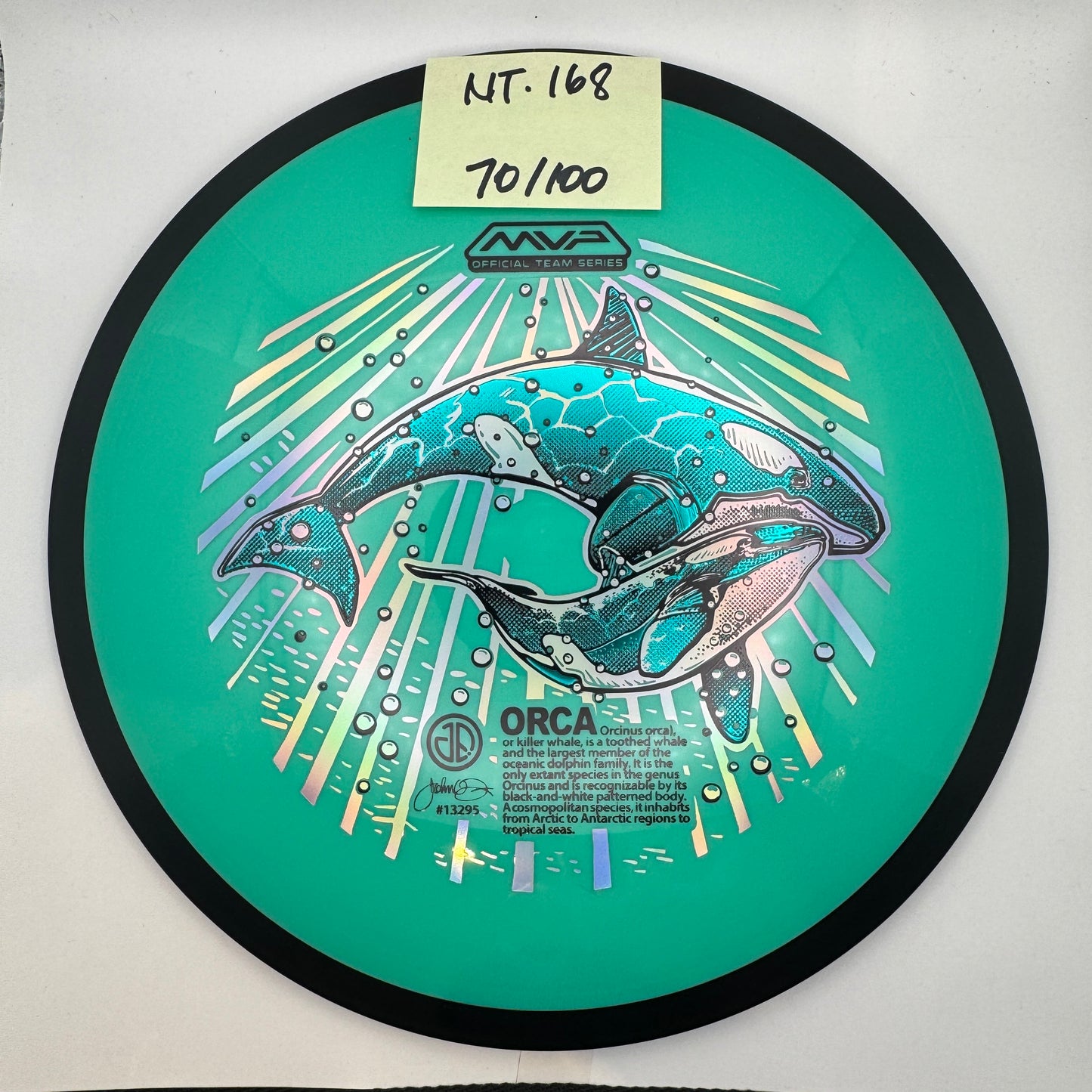 MVP Official Team Series - Teal Trail ORCA 70/100 168g