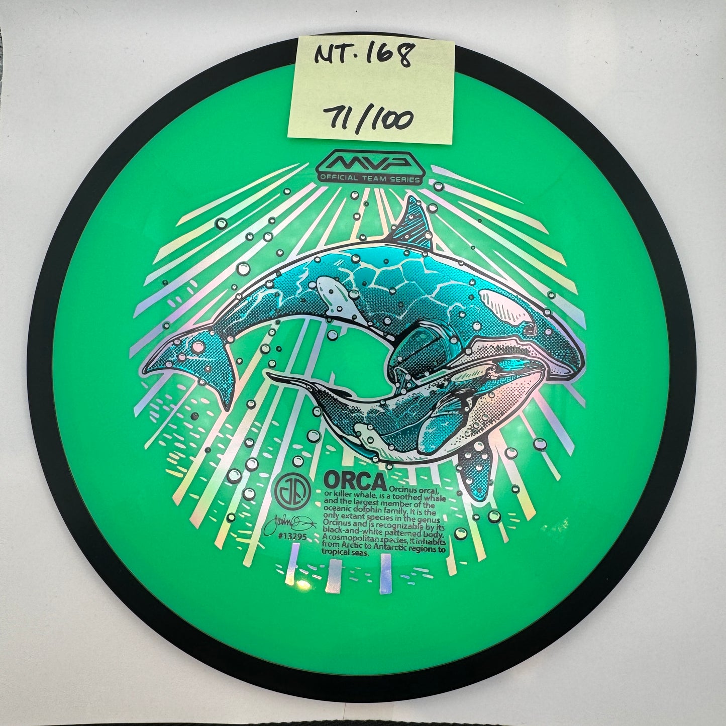 MVP Official Team Series - Teal Trail ORCA 71/100 168g