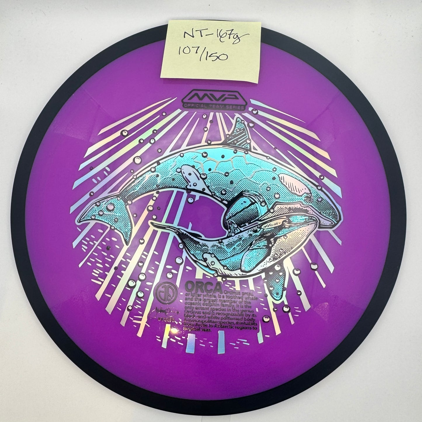 2025 ORCAs MVP Official Team Series - Neutron Trail - #107/150 - 167g