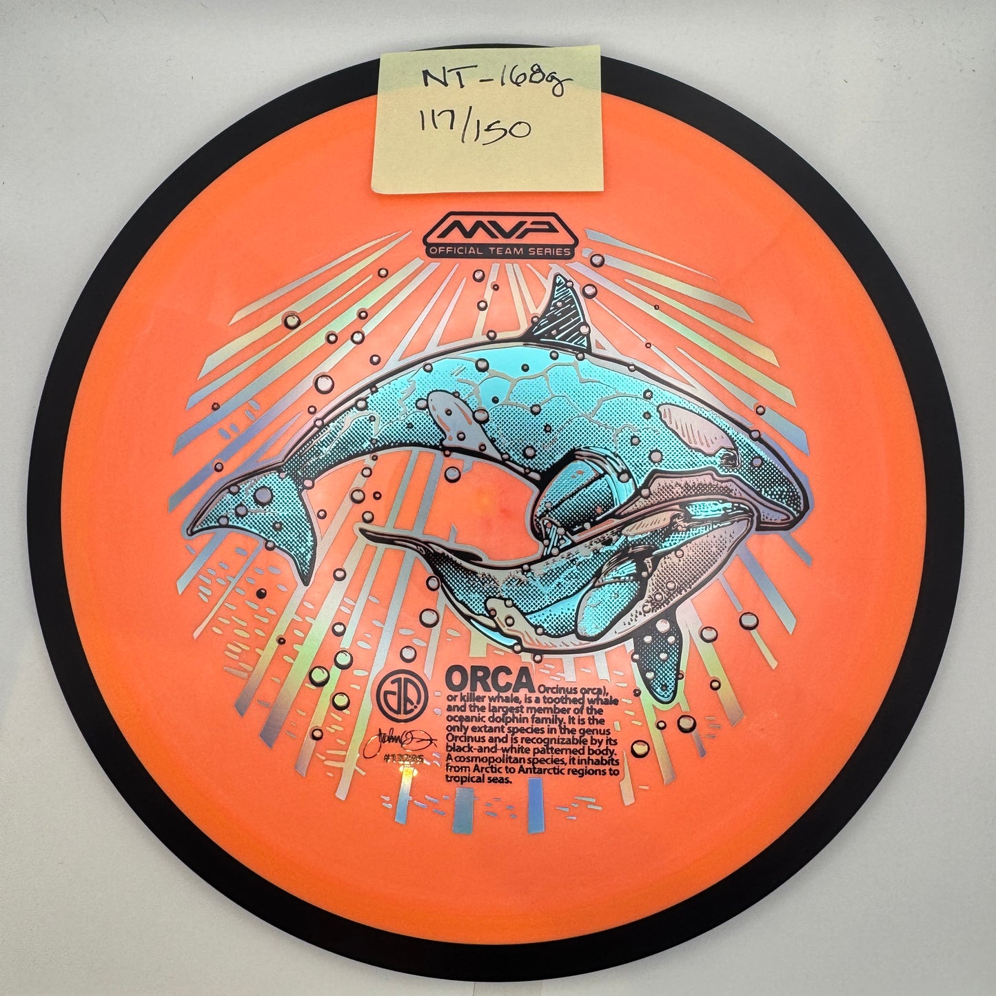 2025 ORCAs MVP Official Team Series - Neutron Trail - #117/150 - 168g