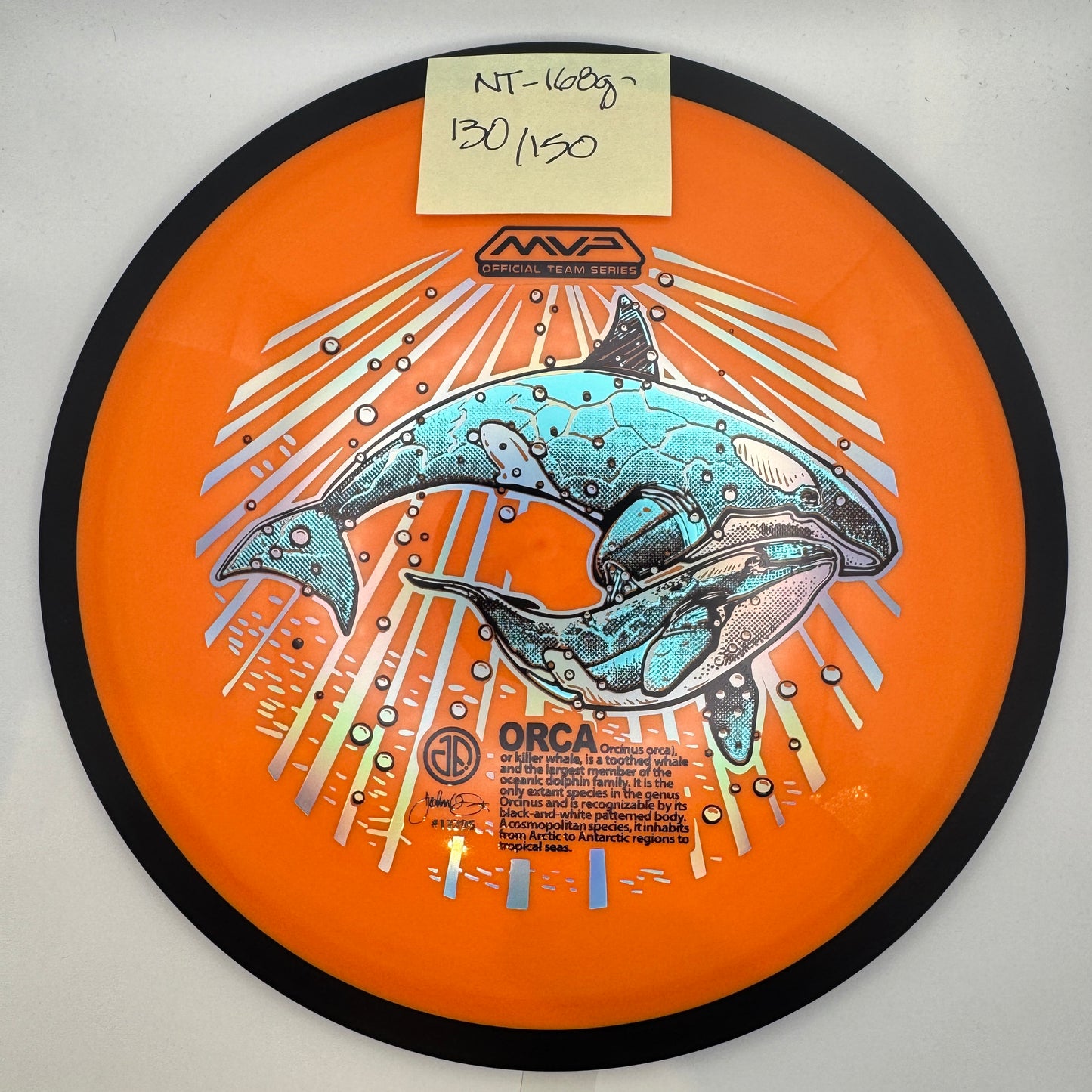 2025 ORCAs MVP Official Team Series - Neutron Trail - #130/150 - 168g