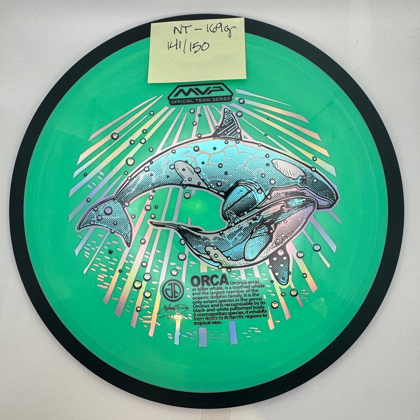 2025 ORCAs MVP Official Team Series - Neutron Trail - #141/150 - 169g