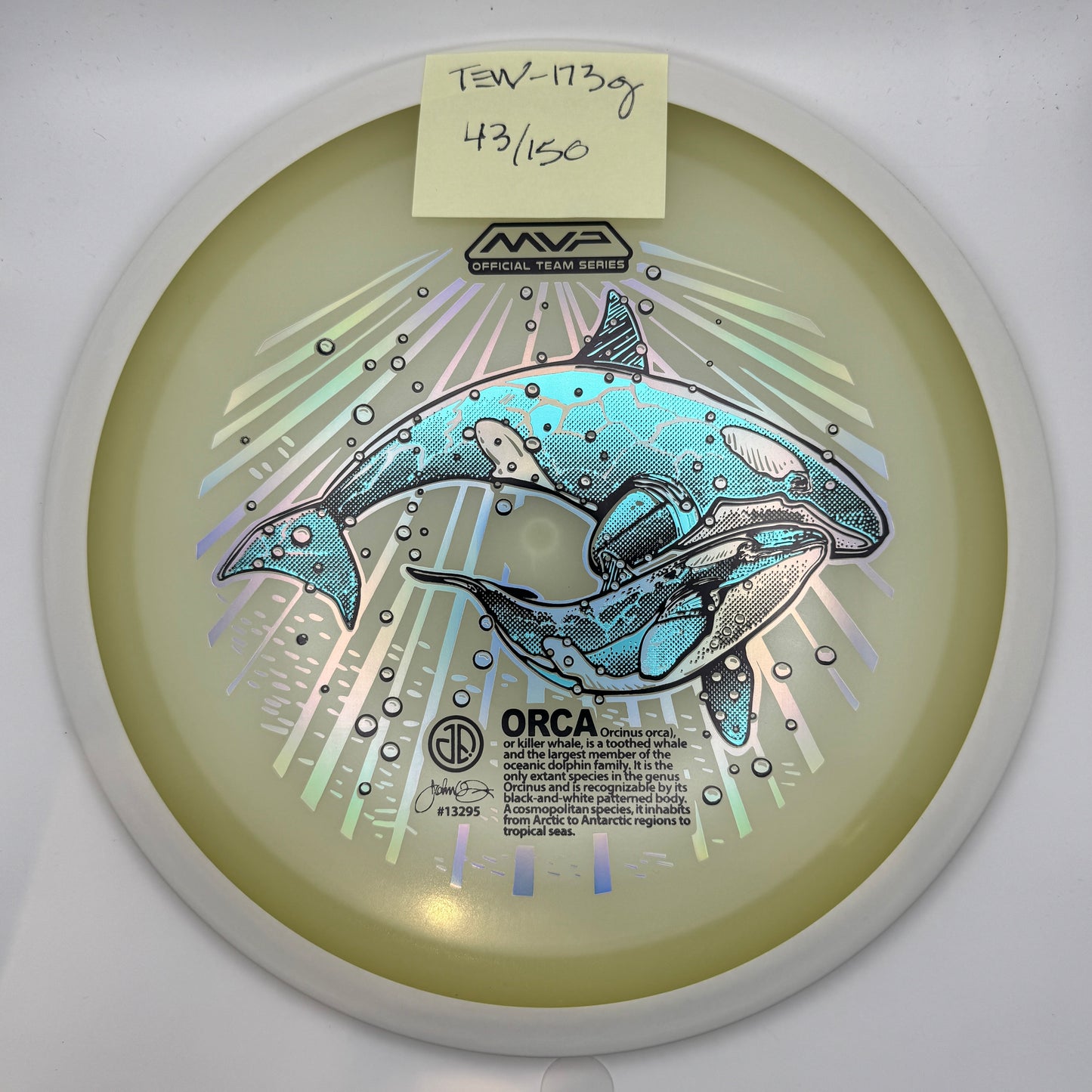 2025 ORCAs MVP Official Team Series - Total Eclipse Wave - #43/150 -173g