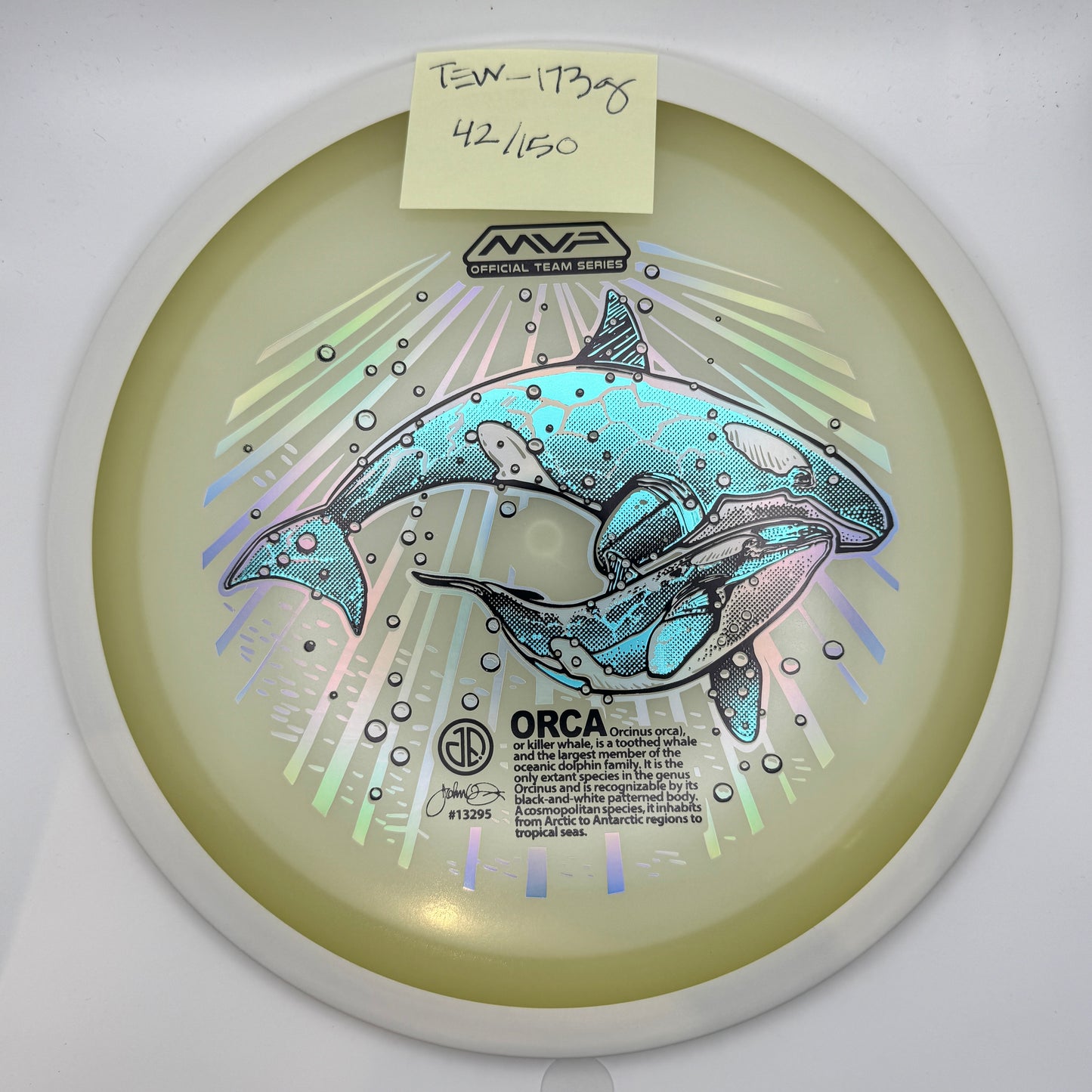 2025 ORCAs MVP Official Team Series - Total Eclipse Wave - #42/150 -173g