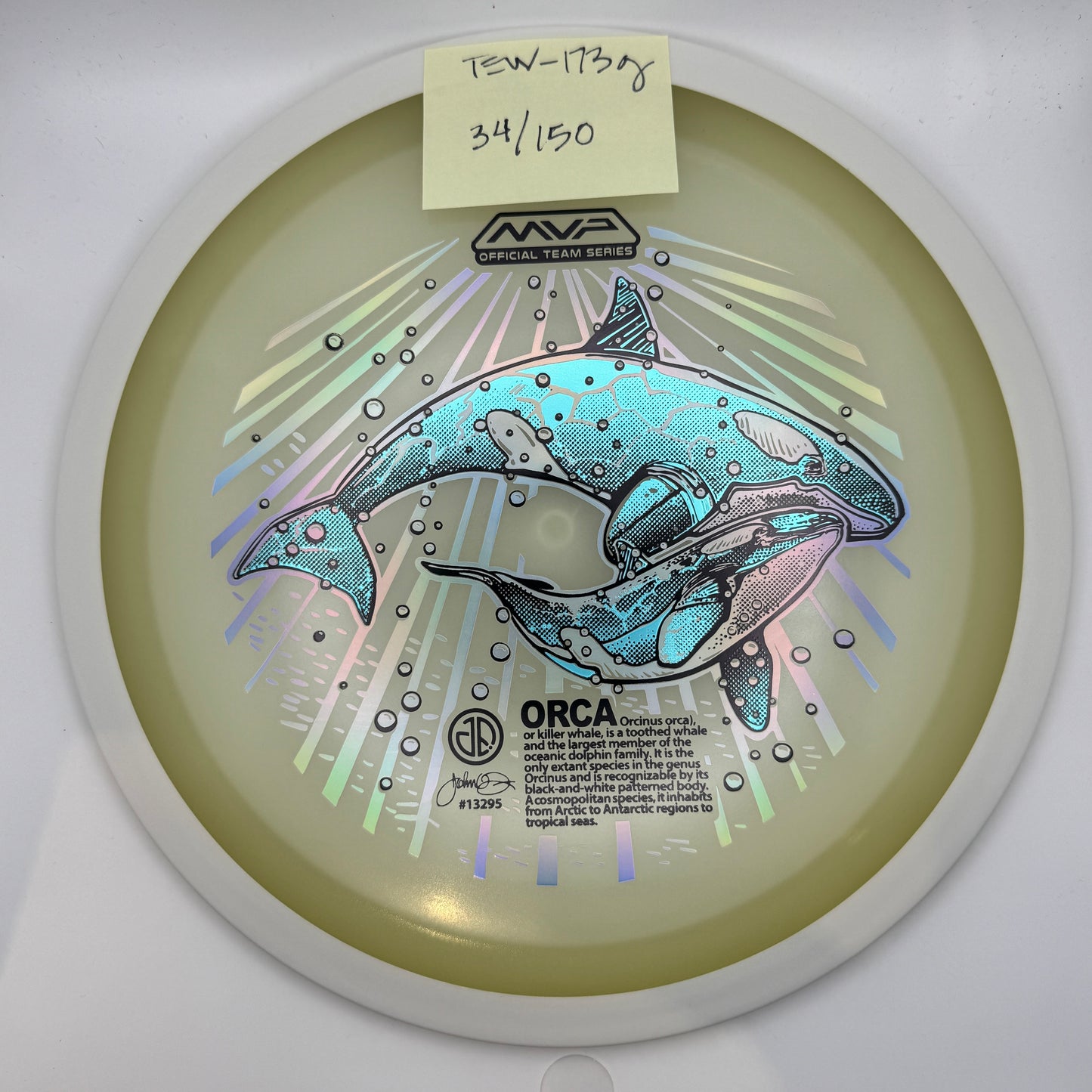 2025 ORCAs MVP Official Team Series - Total Eclipse Wave - #34/150 -173g