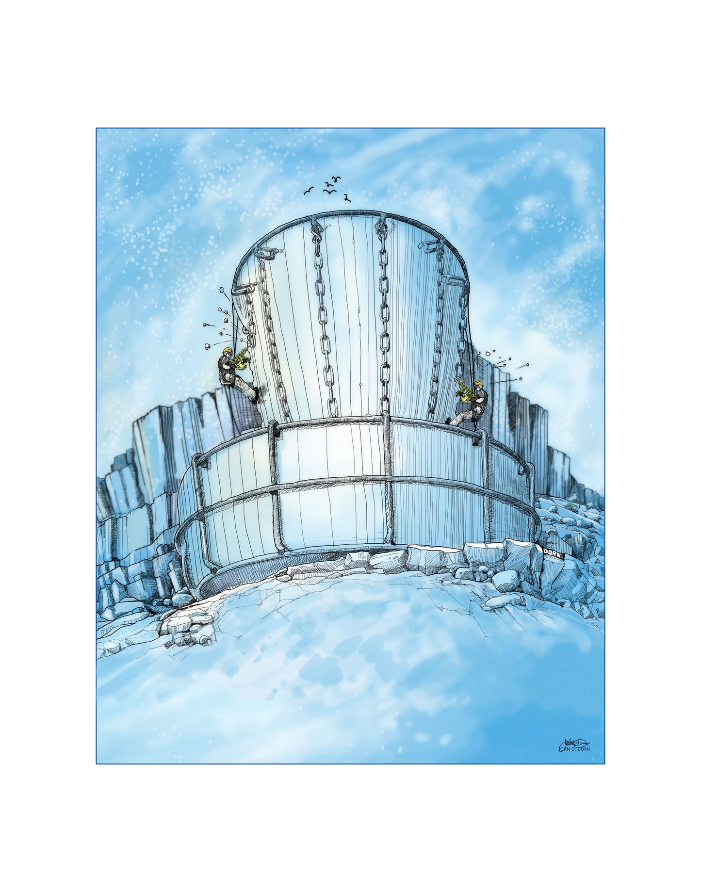 Ice Bowl - Monument