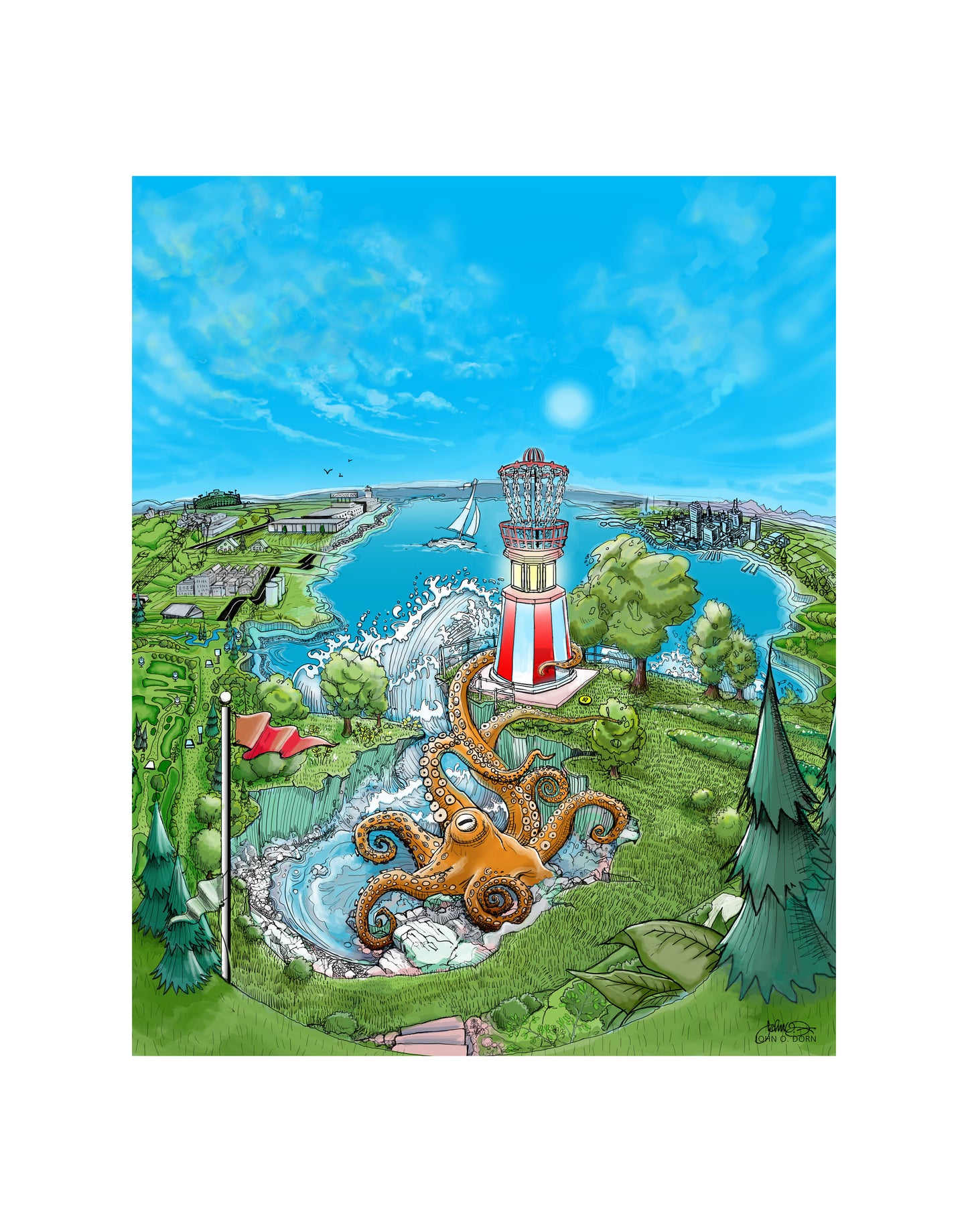 Silver Cup - Lighthouse