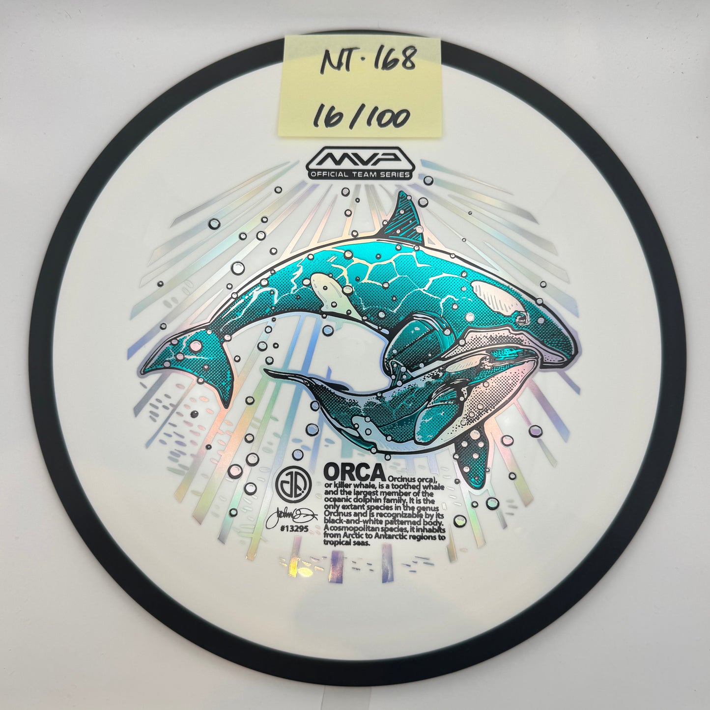 MVP Official Team Series - Teal Trail ORCA 16/100 168g