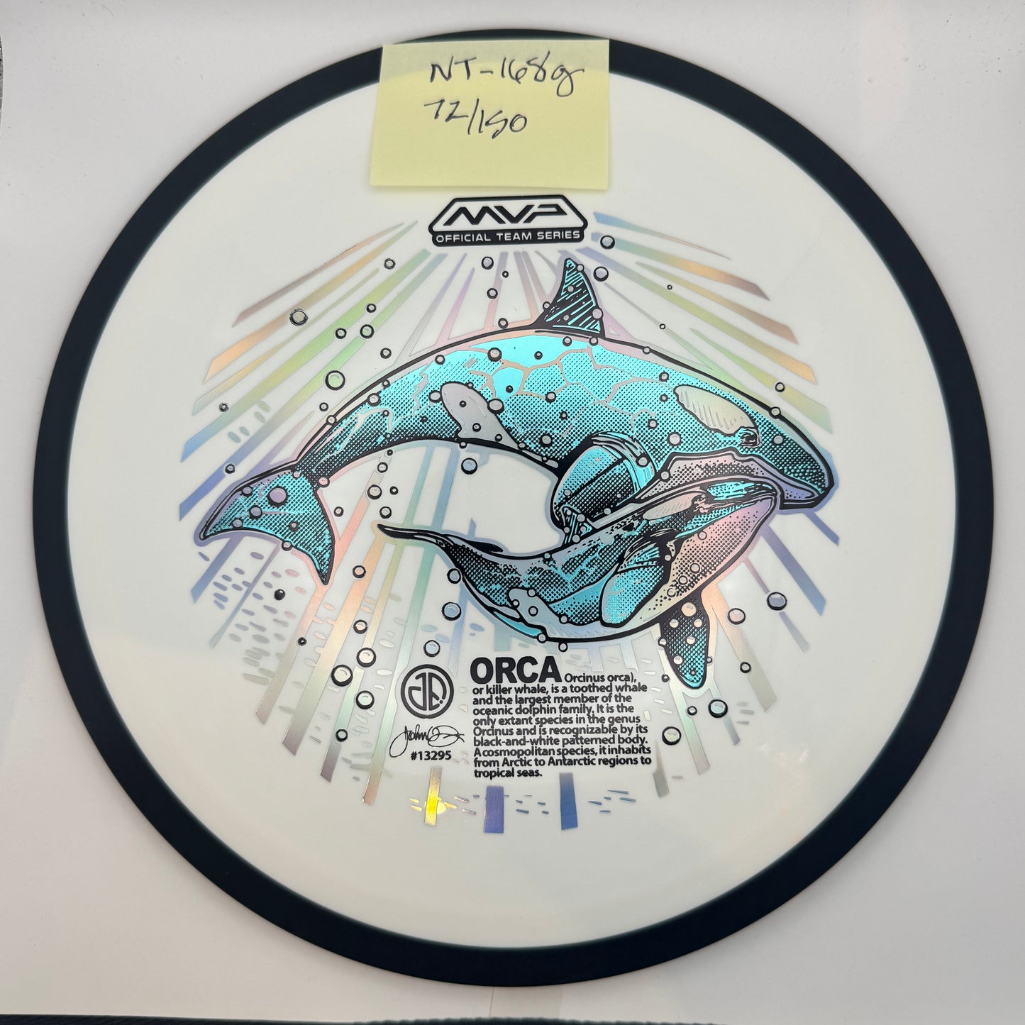 2025 ORCAs MVP Official Team Series - Neutron Trail  - #72/50 - 168g