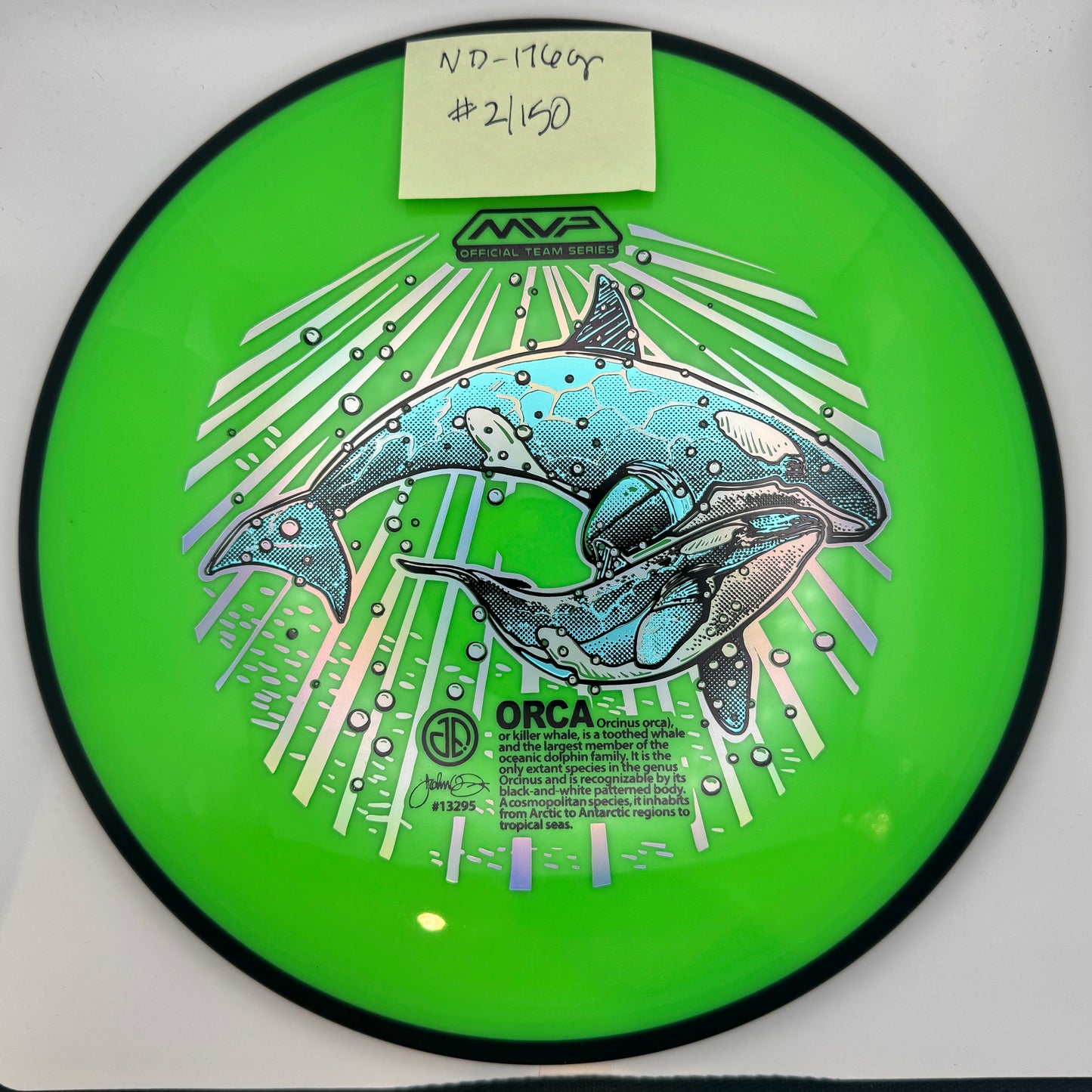 2025 ORCAs MVP Official Team Series - Neutron Detour -  #2/150 -176g