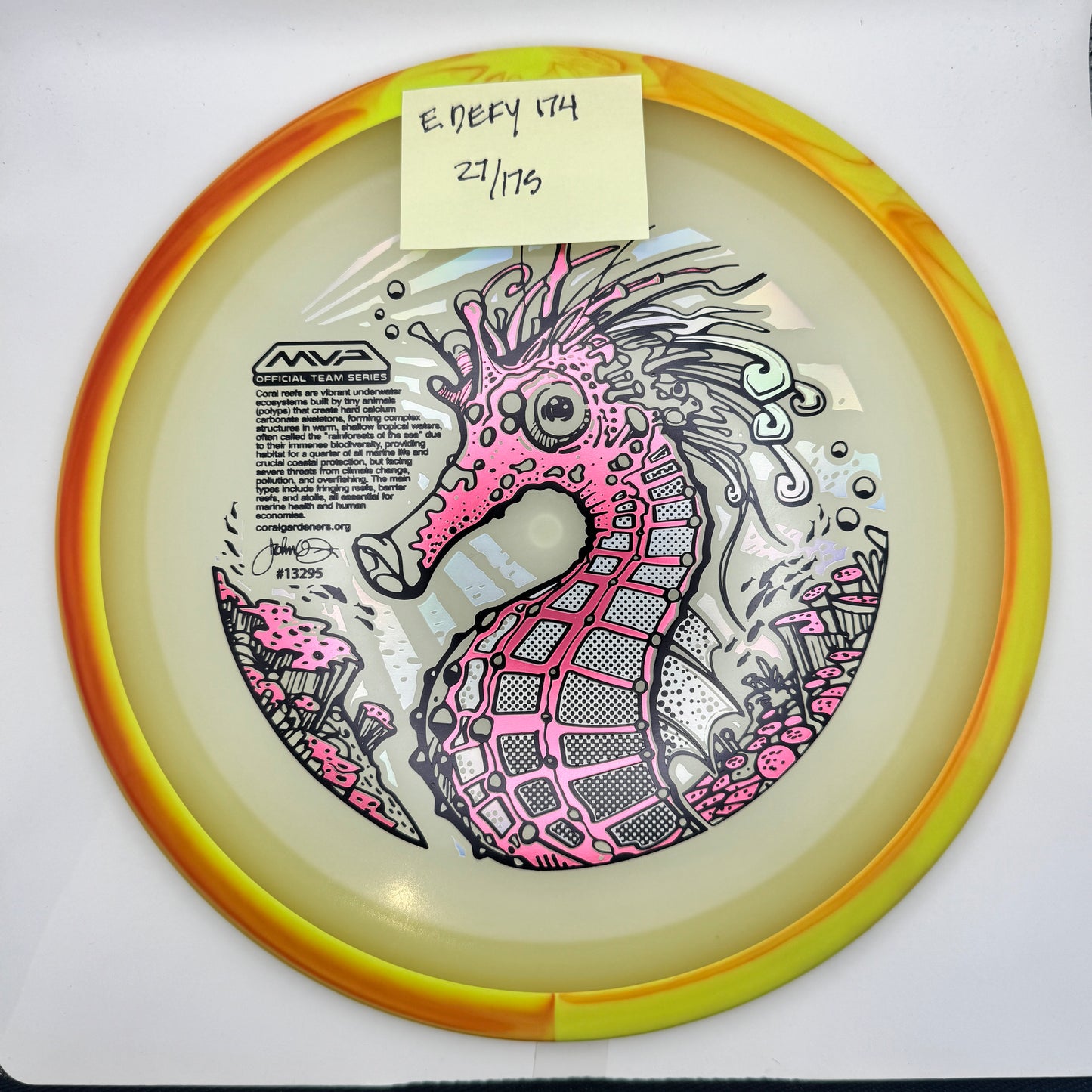 2026 CORAL MVP Official Team Series - Eclipse DEFY- #27/175- 174g