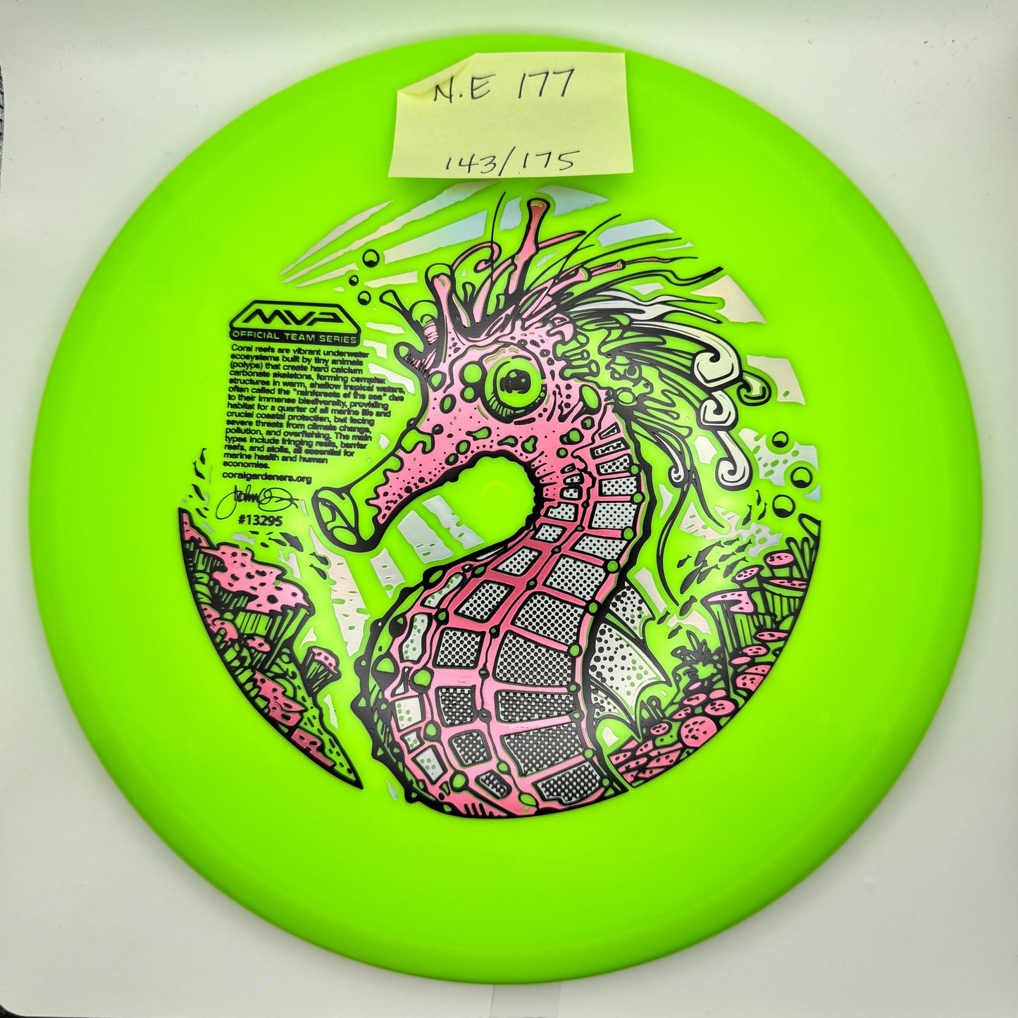 2026 CORAL MVP Official Team Series - Neutron ECHO- #143/175- 177g