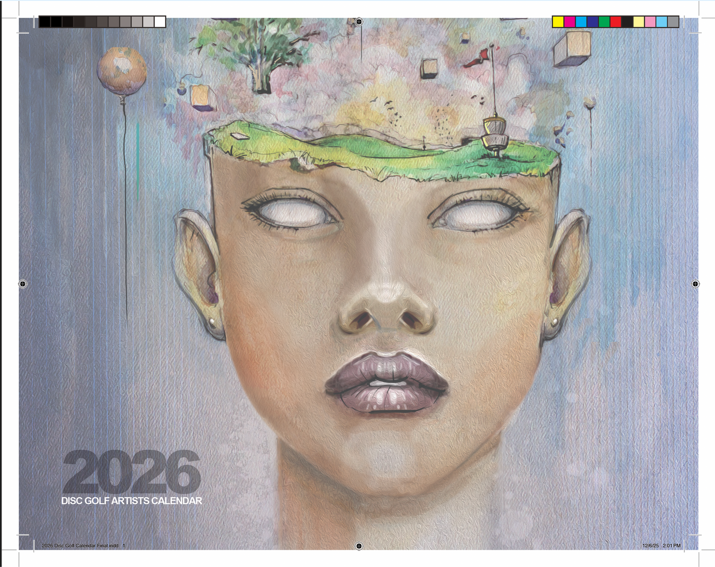 2026 Artists Disc Golf Calendar