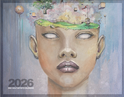 2026 Artists Disc Golf Calendar