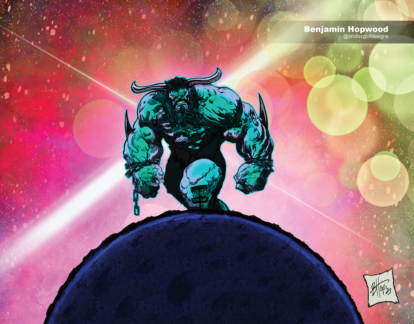 2026 Artists Disc Golf Calendar