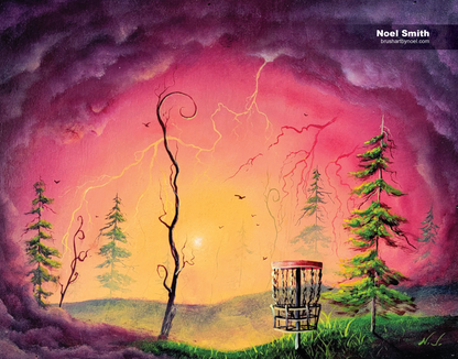 2026 Artists Disc Golf Calendar