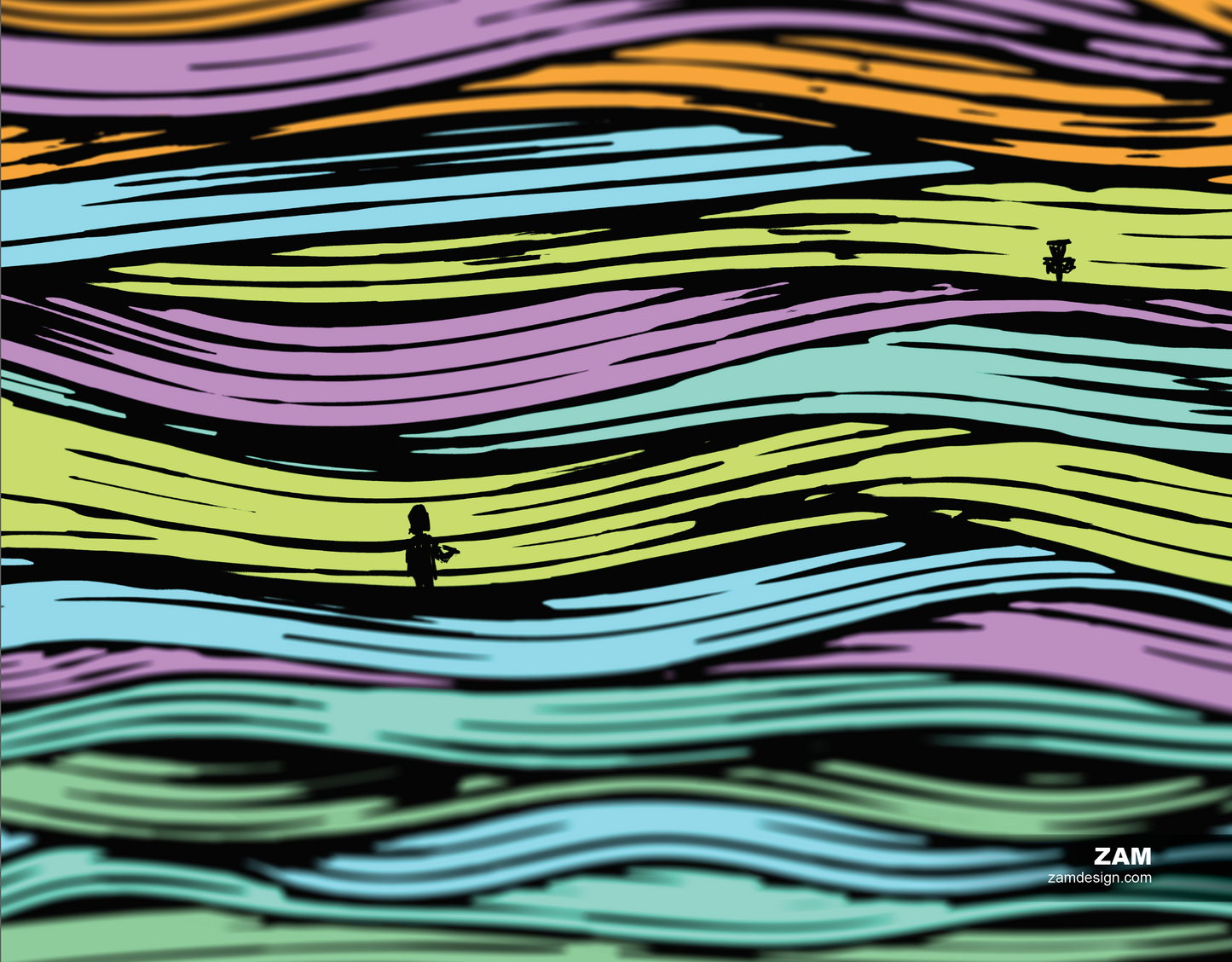 2026 Artists Disc Golf Calendar